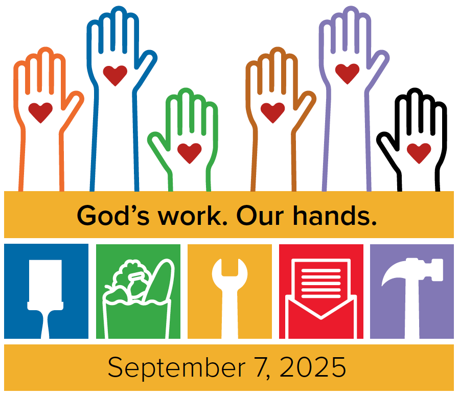 God's work. Our hands.