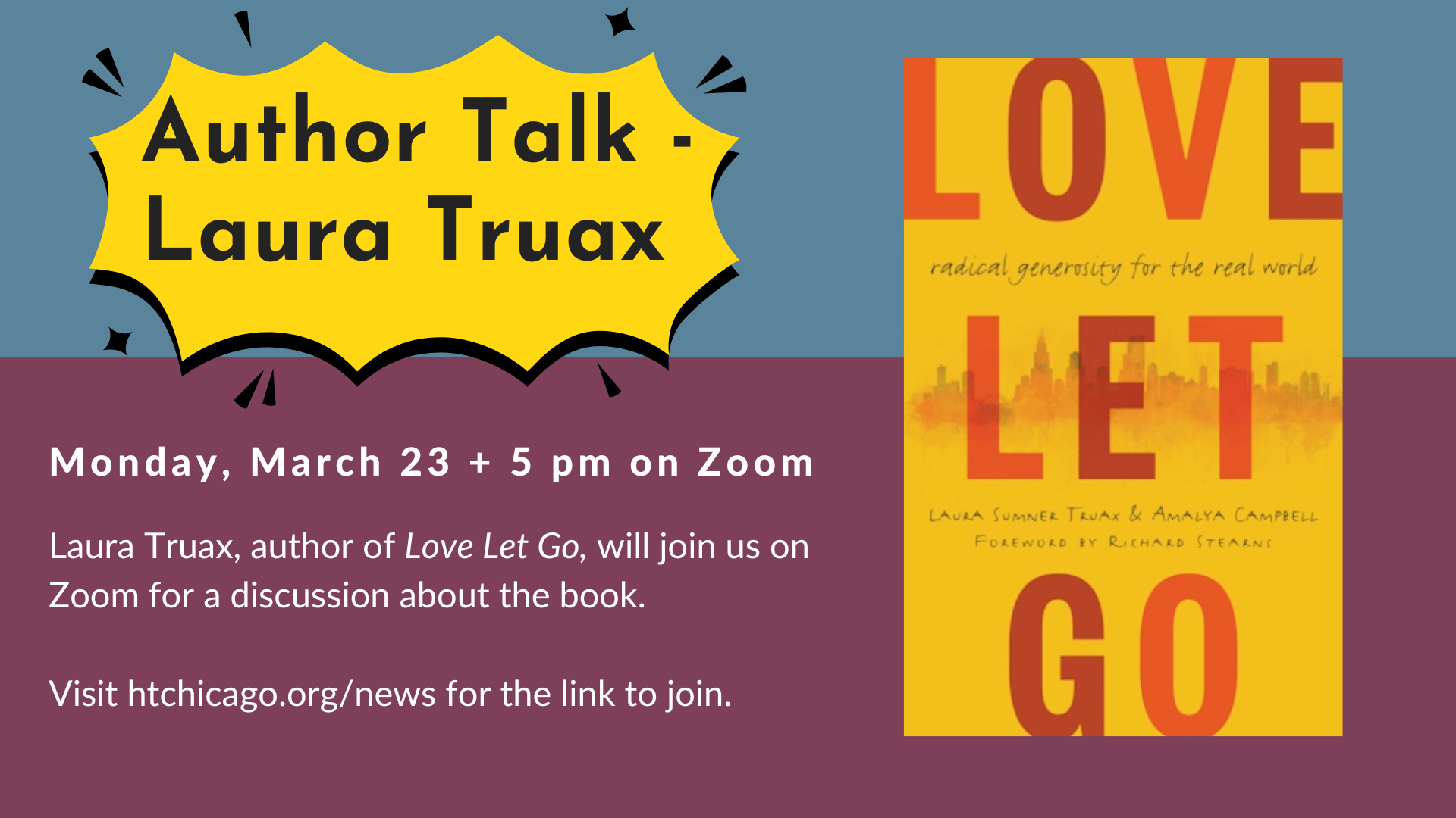 Author Talk - Laura Truax "Love Let Go"