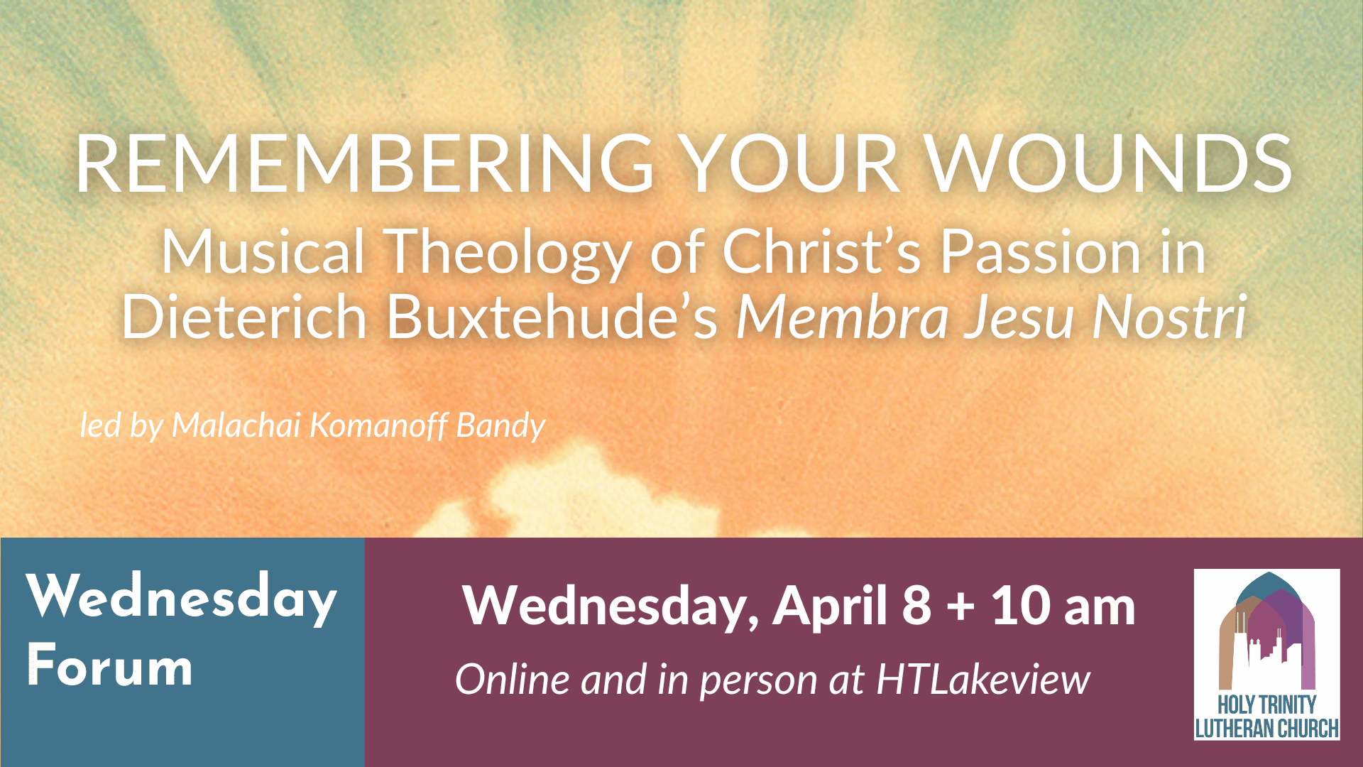 Forum: Remembering Your Wounds