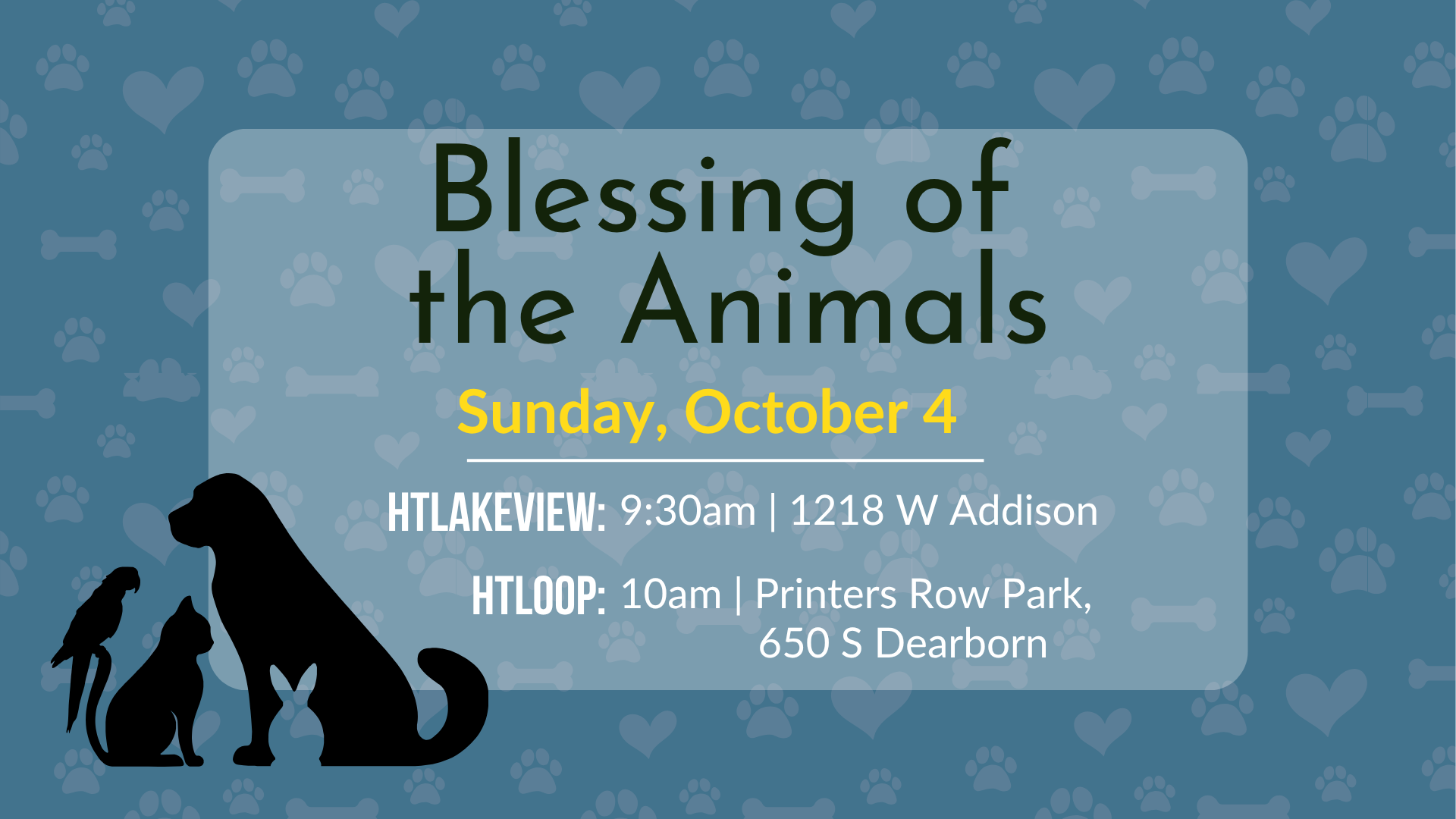 Blessing of the Animals