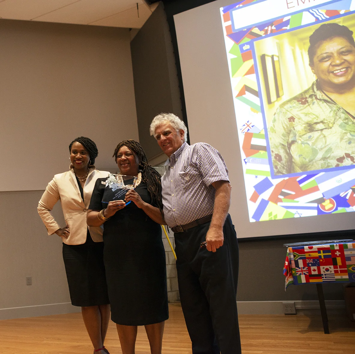 Employee of the Year Yvonne Johnson 