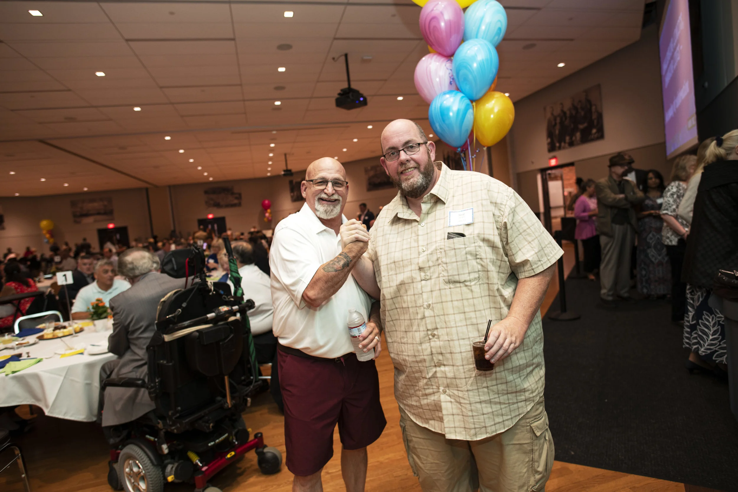 L-R WORK Inc Staff Members Allen Bradley and Gerard Neal .jpg