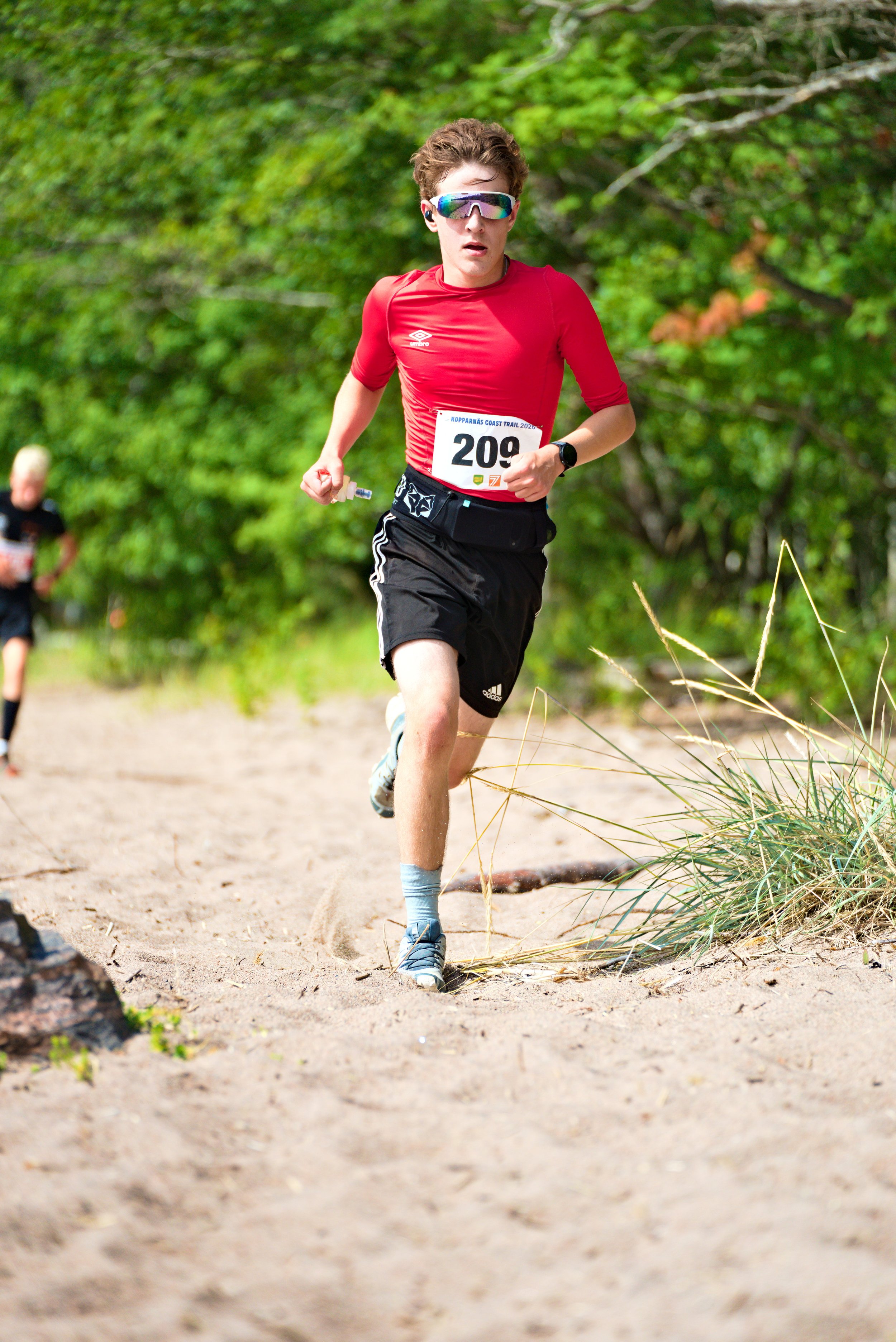 Poikien 8 km nopein