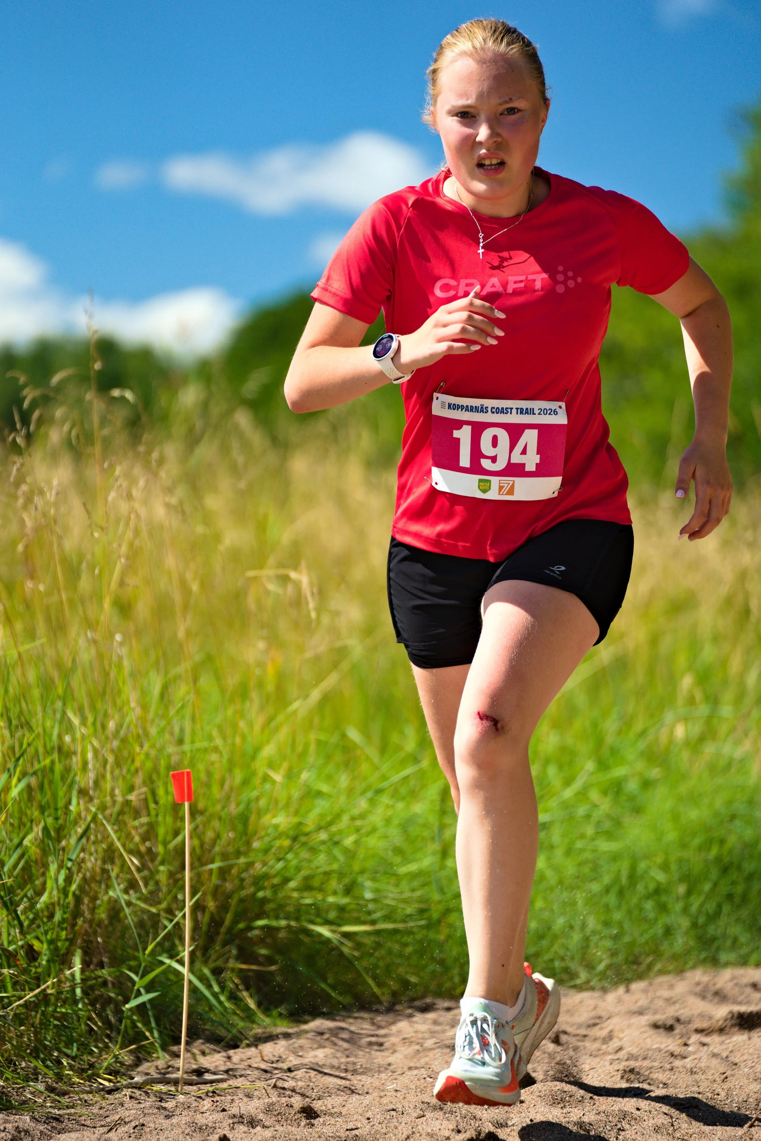 Tyttöjen 8 km nopein