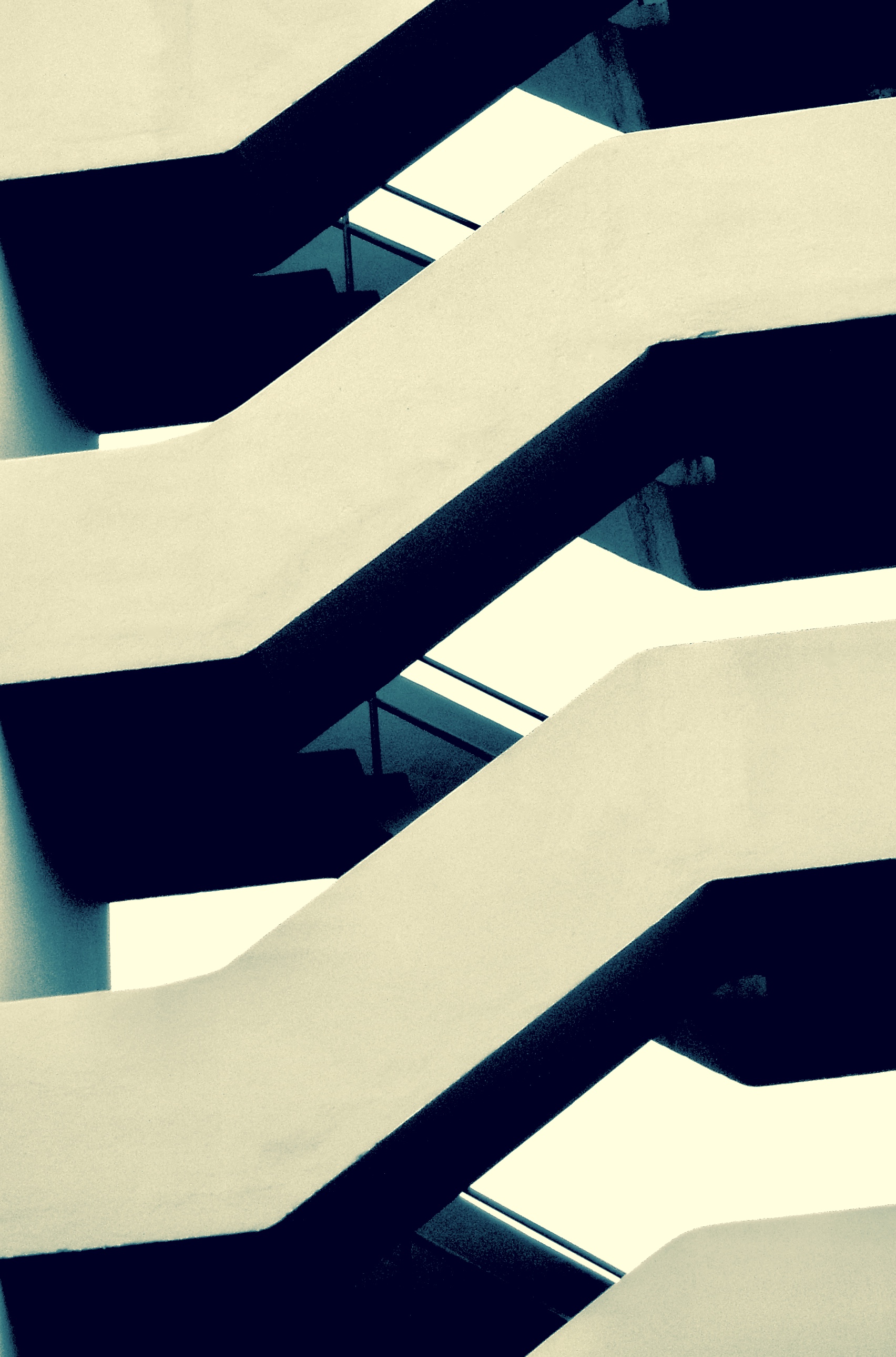 "Three Flights Up", Coral Gables, FL (1974, from slide)