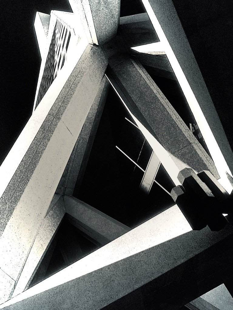 Up The Pyramid, SanFrancisco, CA (1981, from slide)