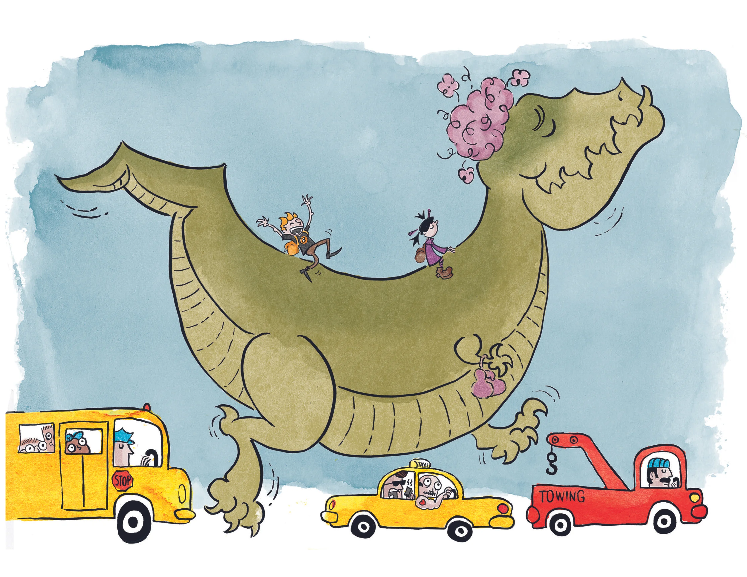 unpublished interior— "Auntie Rex"