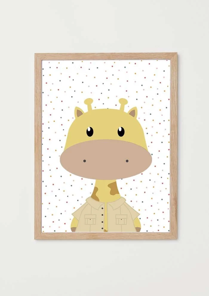 Póster Jirafa Ralph
