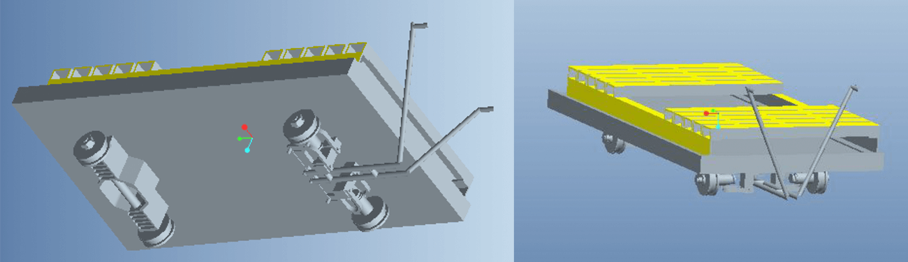 Figure 1.2 Final Assembly with palette on top