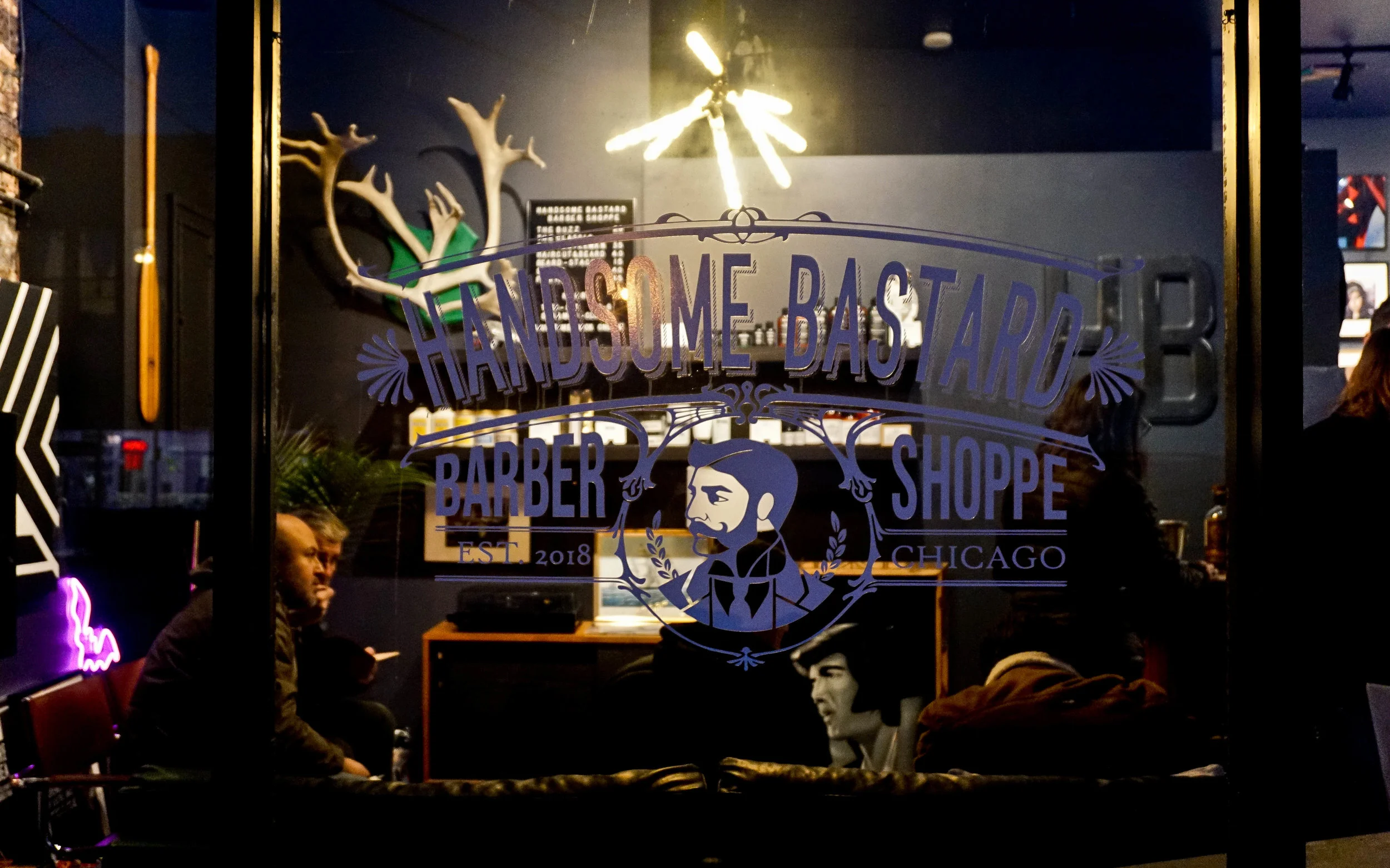 Handsome Bastard Barber Shoppe 1766 W. Greenleaf, Chicago, IL 60626