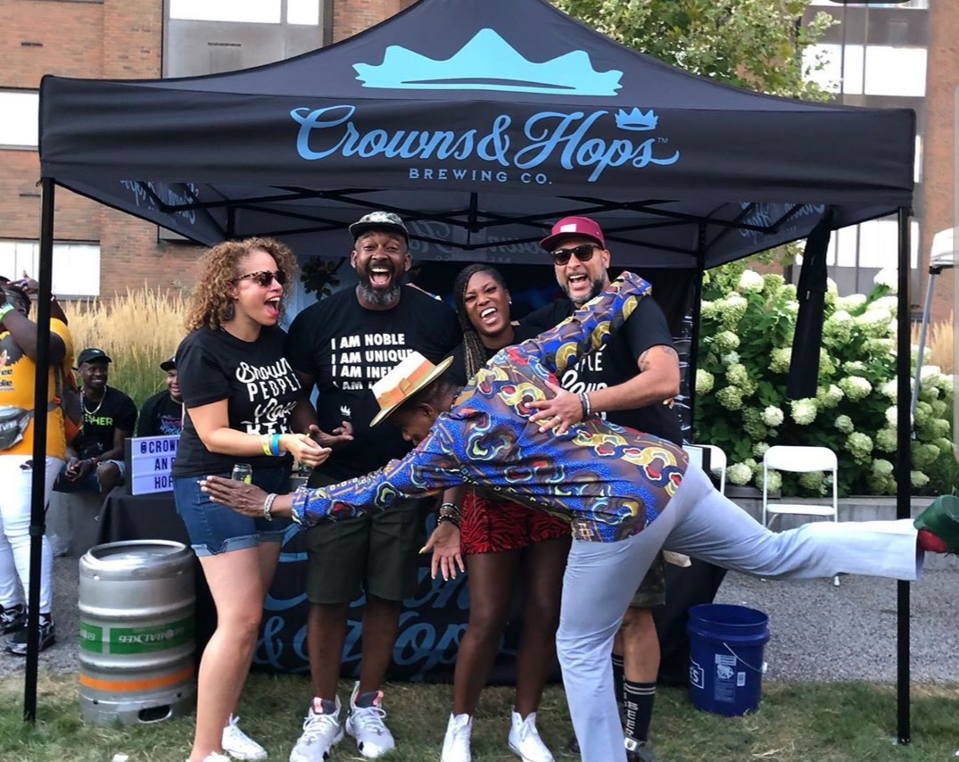 When the legendary Garrett Oliver comes to Fresh Fest and have a ball. Photo Credit: IG bierwax