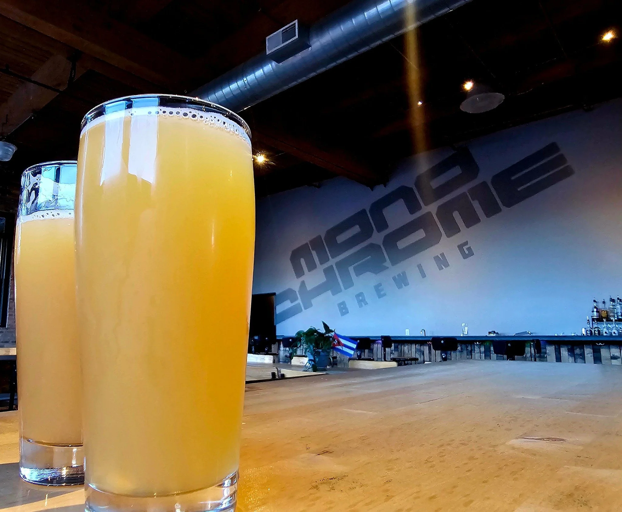 Giving Eric Flores NeuroNova beer a spin at Monochrome..

Cheers and Congratulations