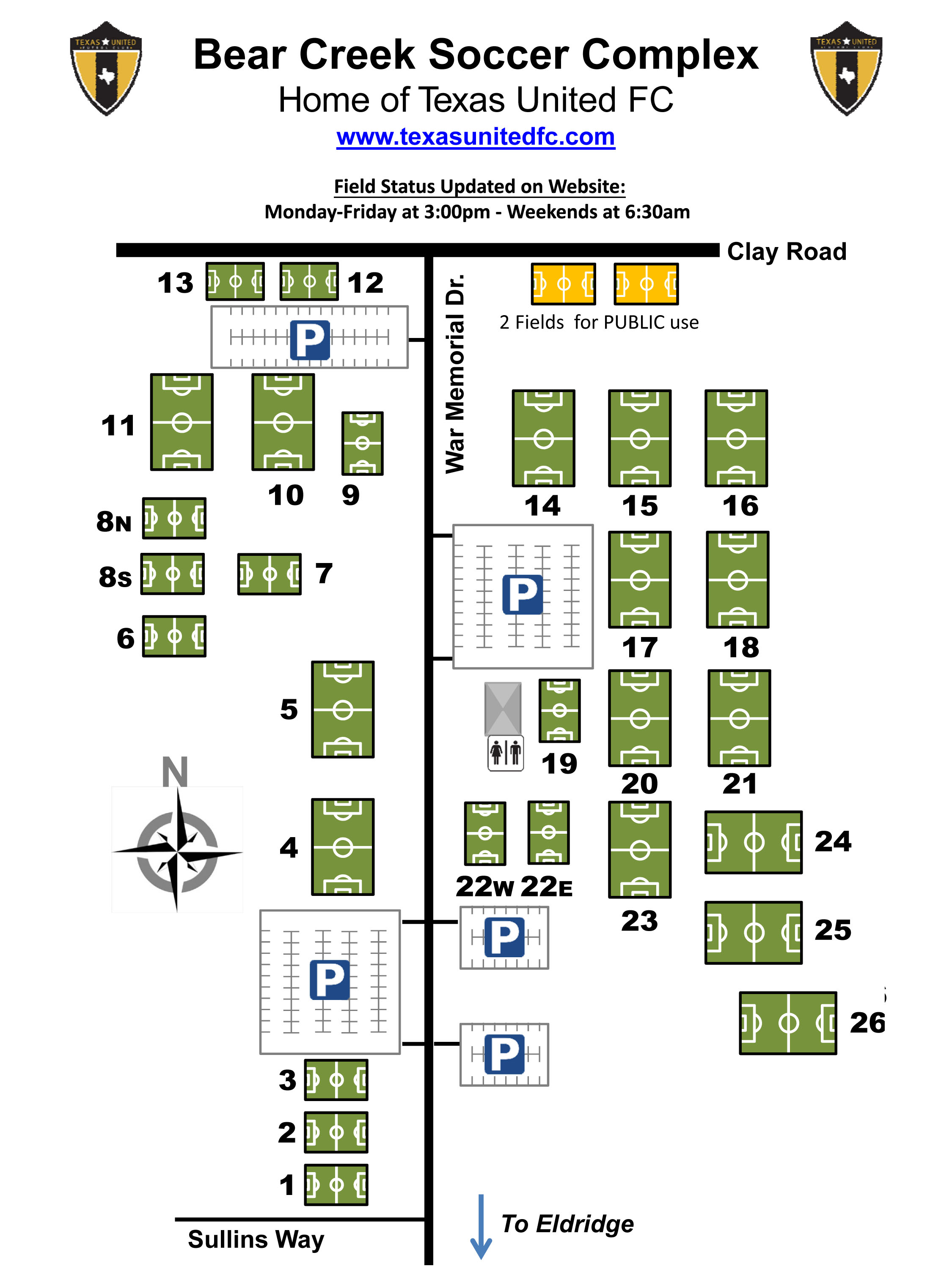 bear creek park houston map Bear Creek Soccer Complex Map Houston Revision Homepage bear creek park houston map