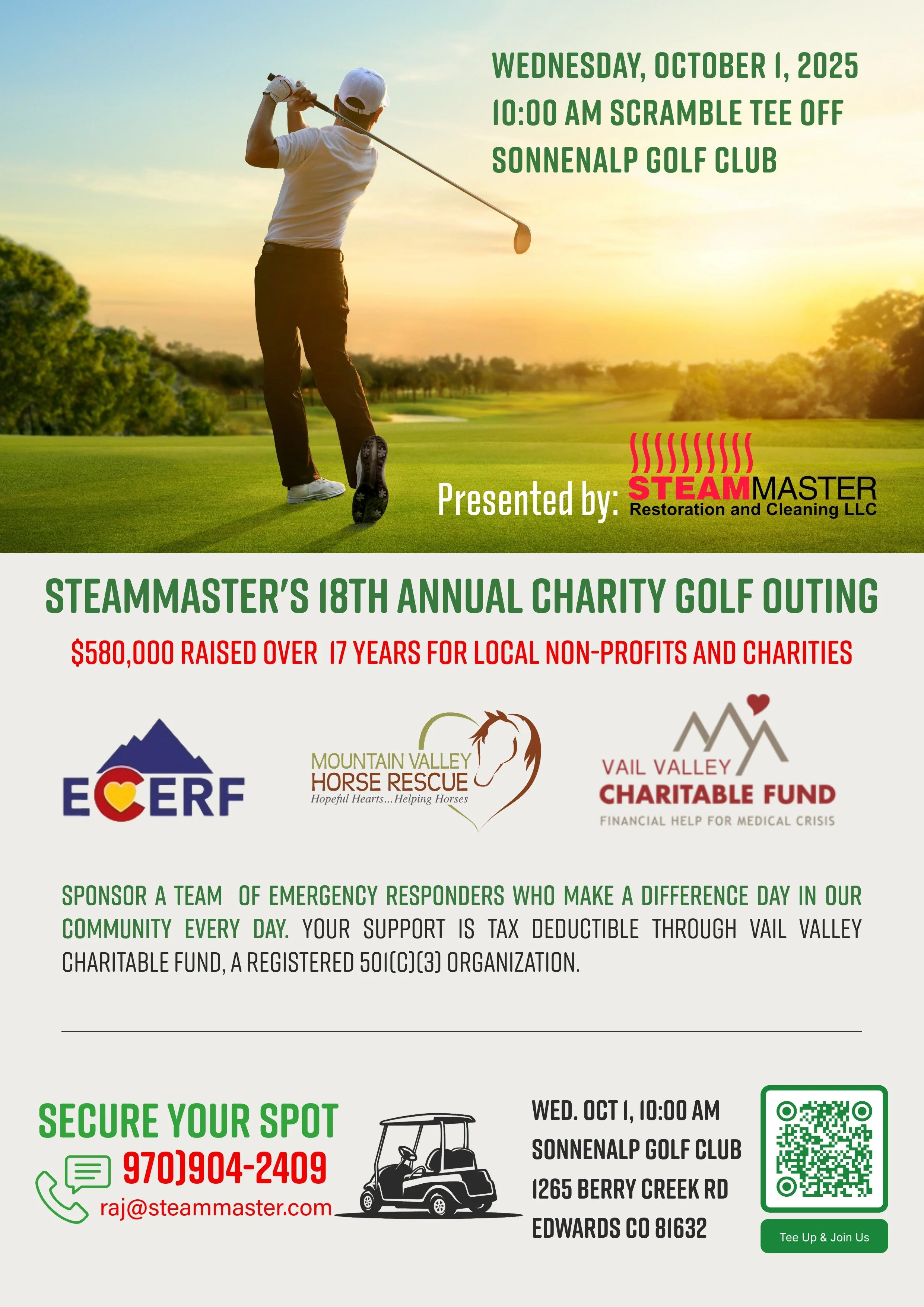SteamMaster Charity Golf Tournament