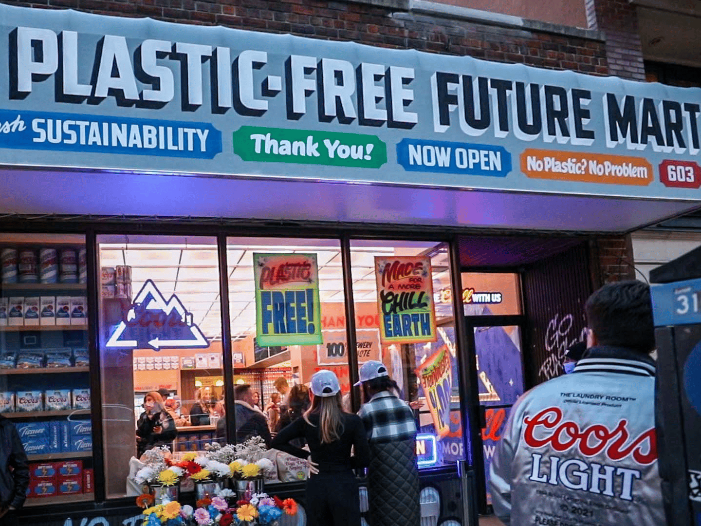 Coors Light Plastic Free Pop-Up