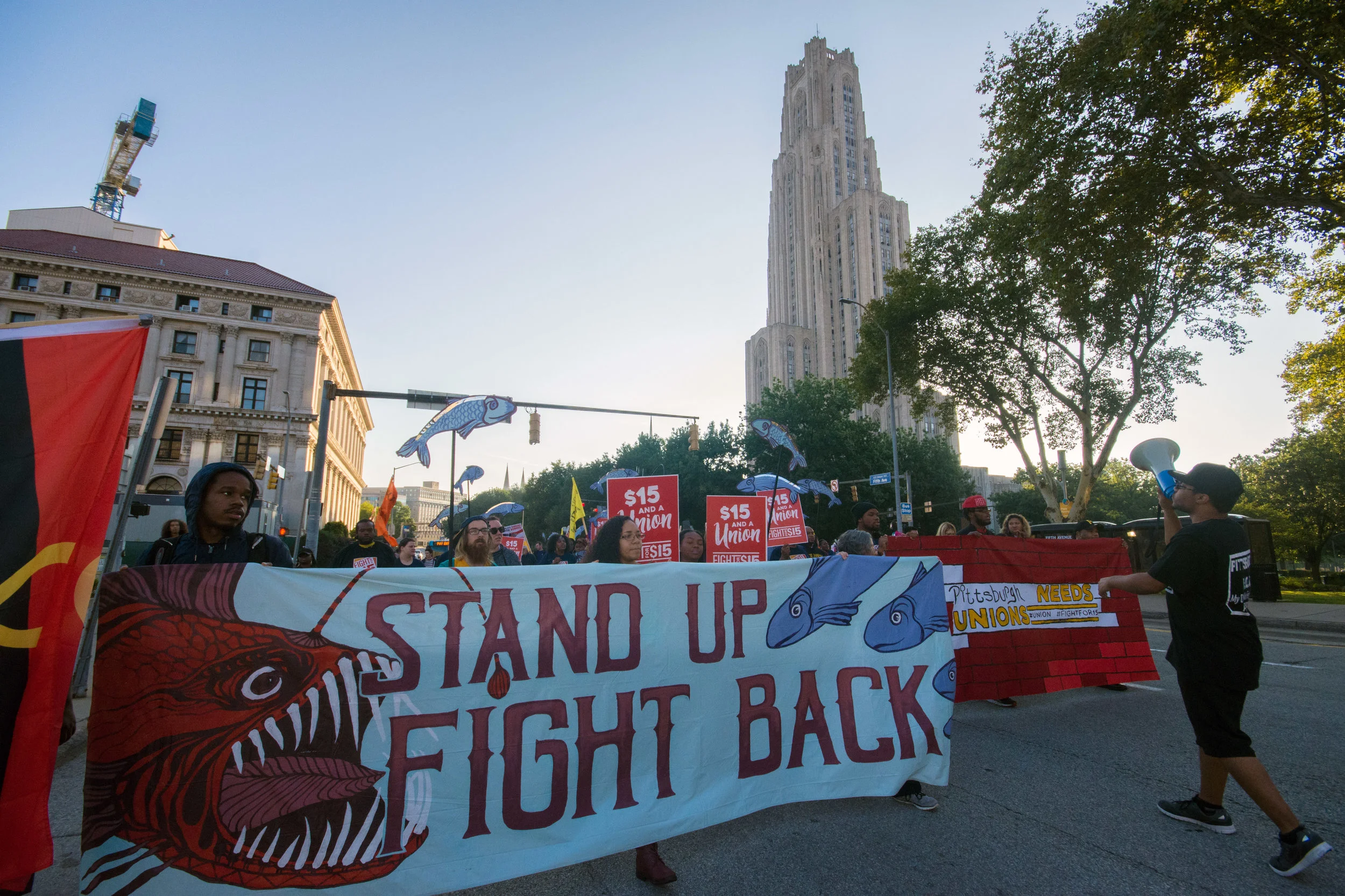Fight for $15 Rally