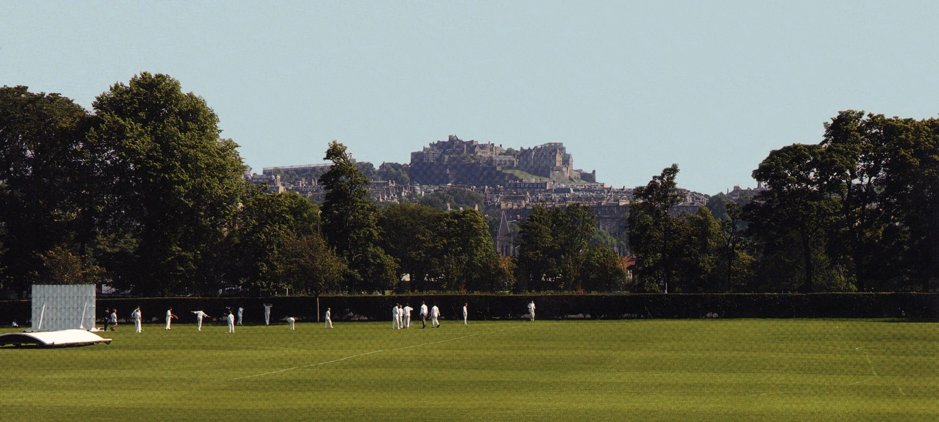 Edinburgh Castle from New Field.