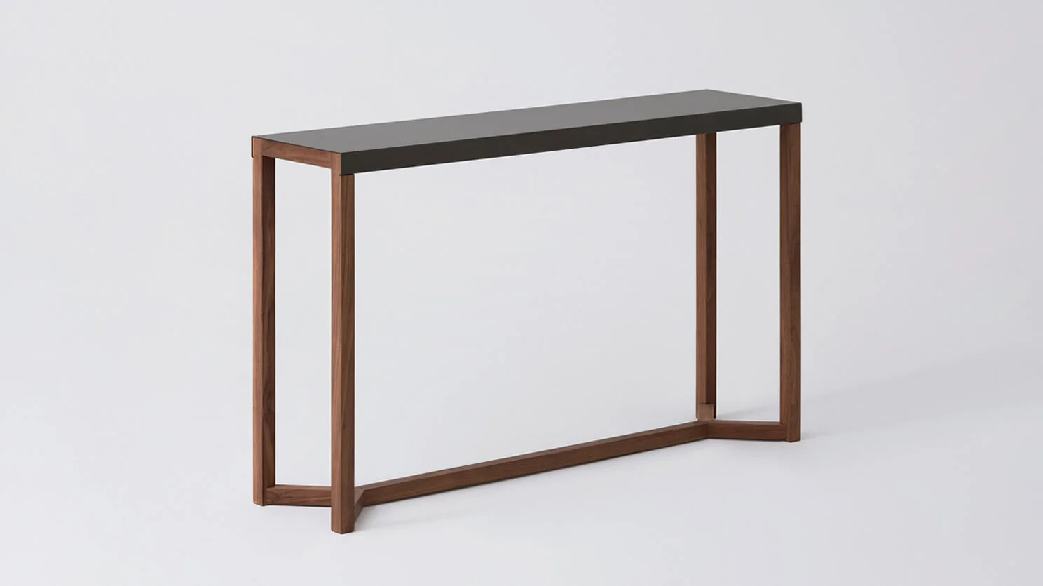 Trivia Console Table - Charcoal and Walnut - EQ3 - M Collection NYC 1.jpg