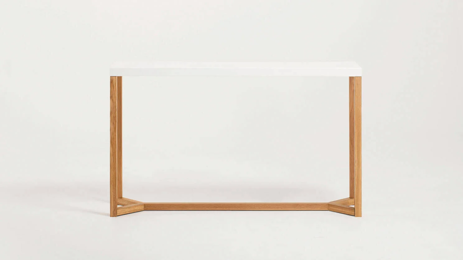Trivia Console Table - White and oak - EQ3 - M Collection NYC.jpg