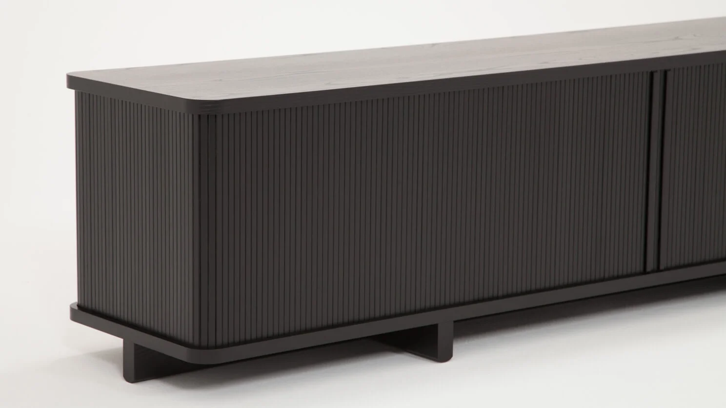 Tambour 86 Media Storage Credenza - Blakc - EQ3 - M Collection NYC 1.jpg