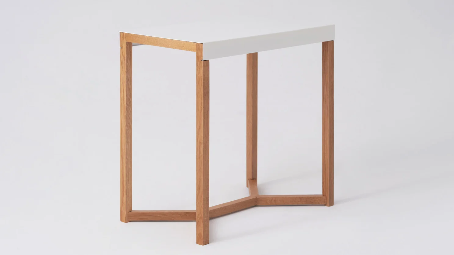 Trivia Tall Side Table - White and Oak - EQ3 - M Collection NYC 3.jpg