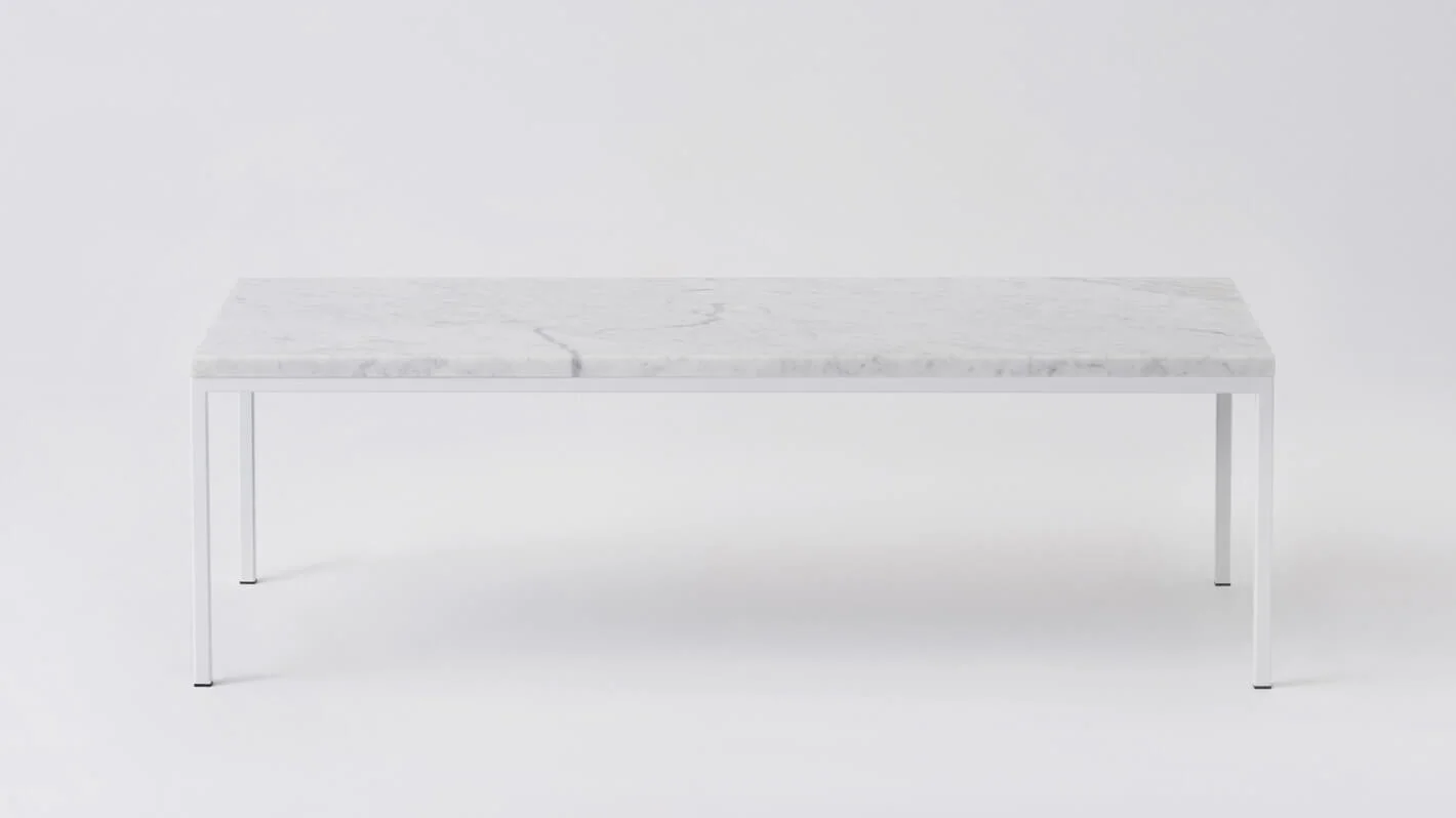 Custom Coffee Table 20 - White Base Marble - EQ3 - M Collection NYC.jpg