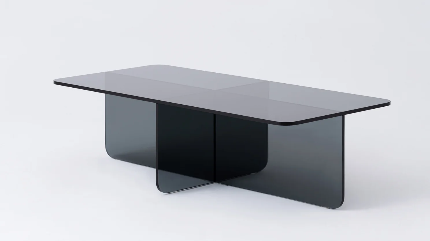Verre Rectangle Grey Glass Coffee Table - EQ3 - M Collection NYC.jpg