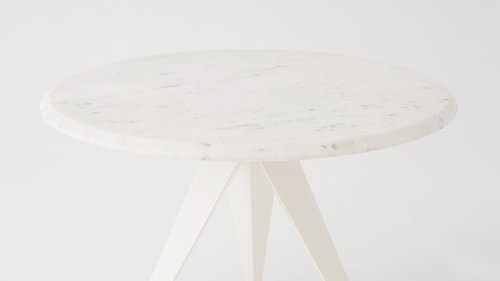 Mesa Marble Small Dining Table M, Round Dining Table Nyc