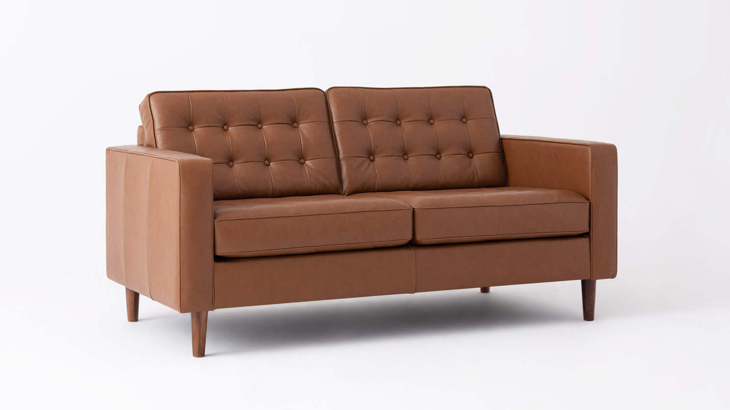 Reverie Loveseat Sofa 65 Leather M Collection Home