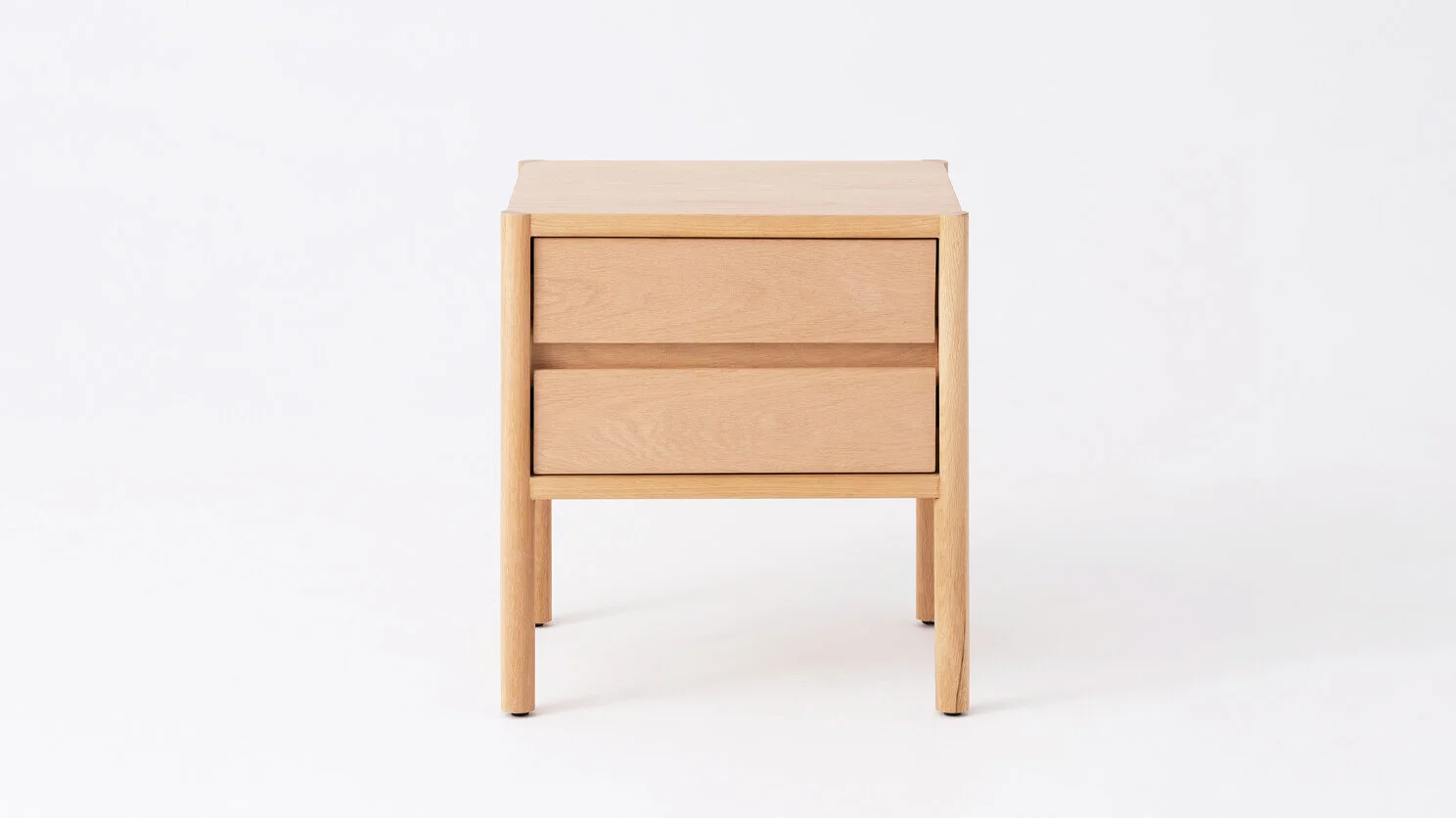 Monarch Double Drawer Nightstand M Collection Home