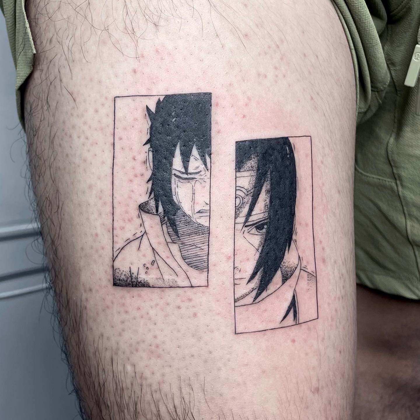 Thank you so much Danny for coming in for this awesome Naruto piece! ✨ 
.
.

#itachi #itachiuchiha #itachitattoo #anime #animetattoo #naruto #narutotattoo #sasuke #sasuketattoo #fineline #finelinetattoo #animepanel #panel