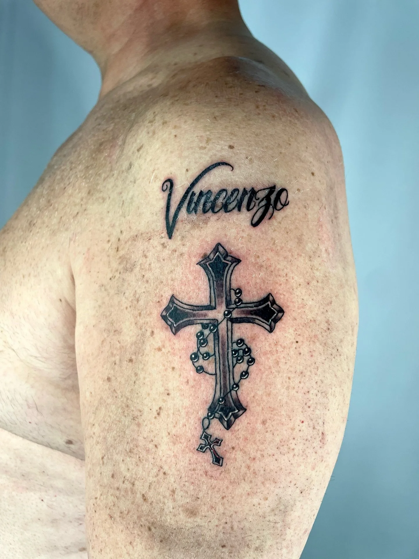 Cross and rosary beads

-
-
Needles @emalla.official @emalla.amazon 
-
-
-
-
#tattoo #tattoos #tattooer #tattooed #tattooist #tattooing #nyctattoo #emallacartridges