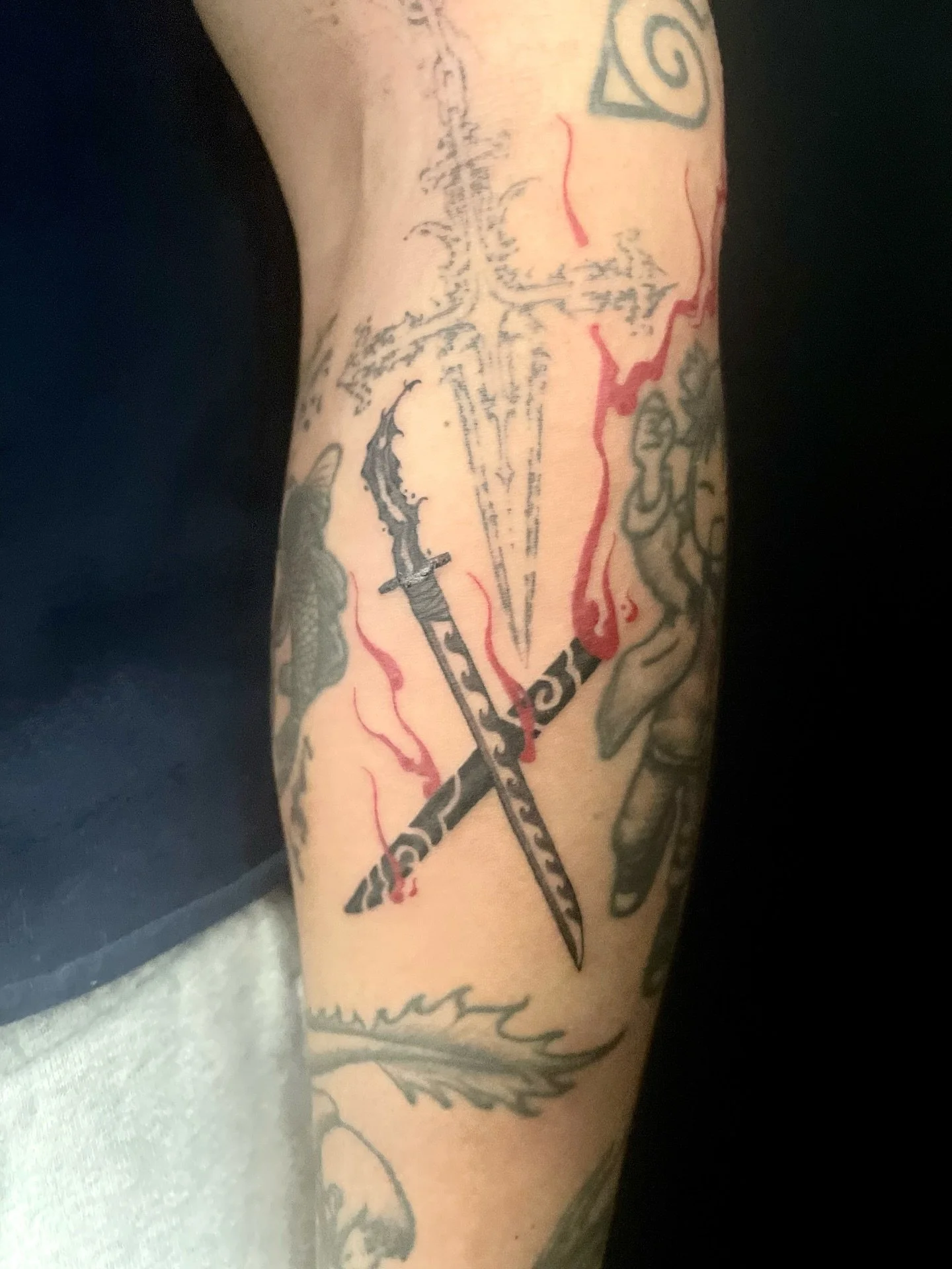 Sword &amp; Sheath gap filler 
-
-
-
Needles @emalla.official @emalla.amazon 
-
-
-
#tattoo #tattoos #tattooer #tattooed #tattooist #tattoolife #tattoostyle #nyctattoo