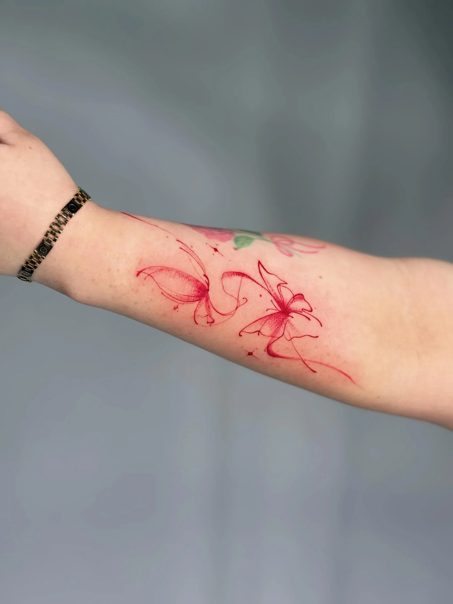 Butterflies from flash 
#flowertattoo #discounttattoo #specialtattoo #girltattoo #boytattoo #linetattoo #tattooart #tattooed #tattoogirls #nytattoo #nytattooartist #nytattoos #flushingtattoo #blackandgreytattoo #blackandgrey #tattoos #tattoostyle #gi