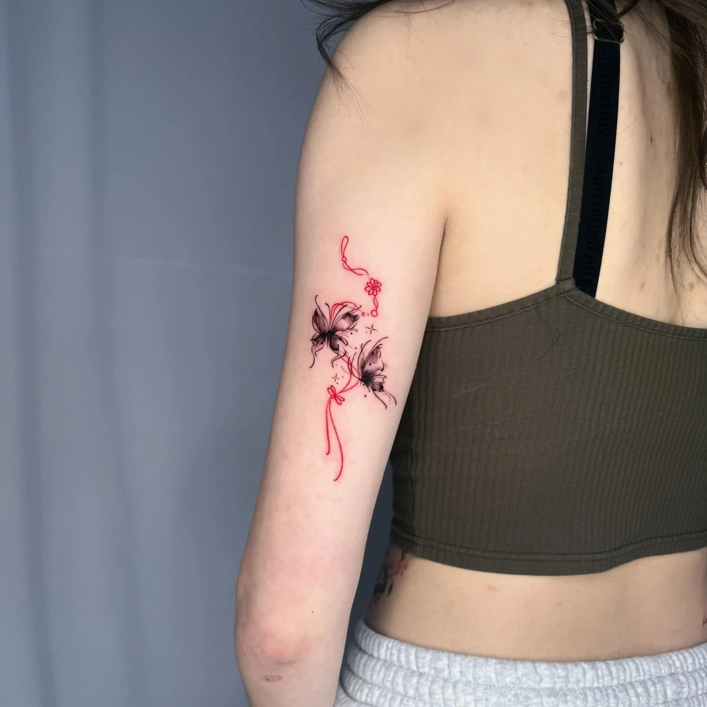 Butterflies from flash 
#tatoo