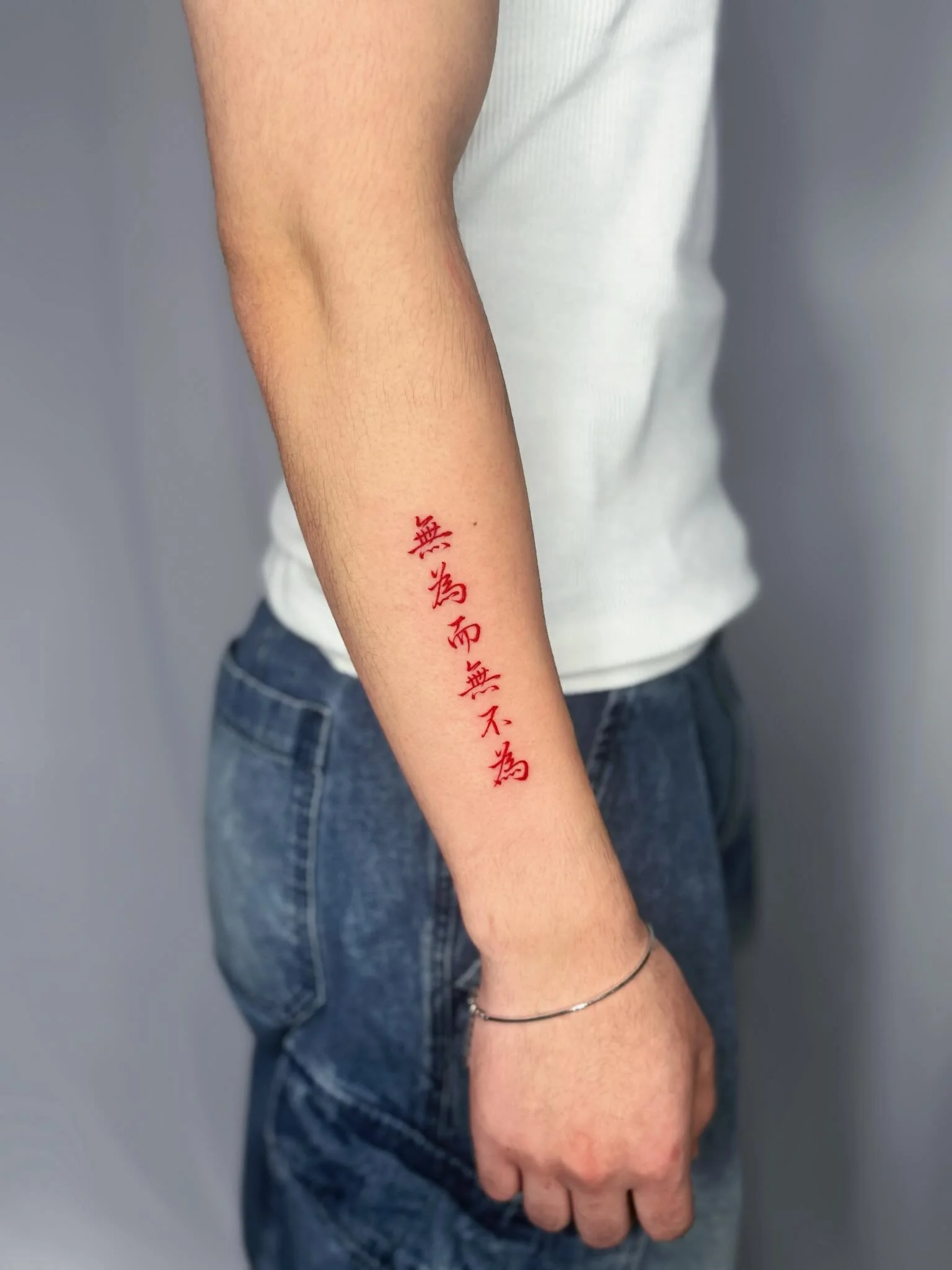 Red script done ✔️
#tattoo #tattoos #tattooartists