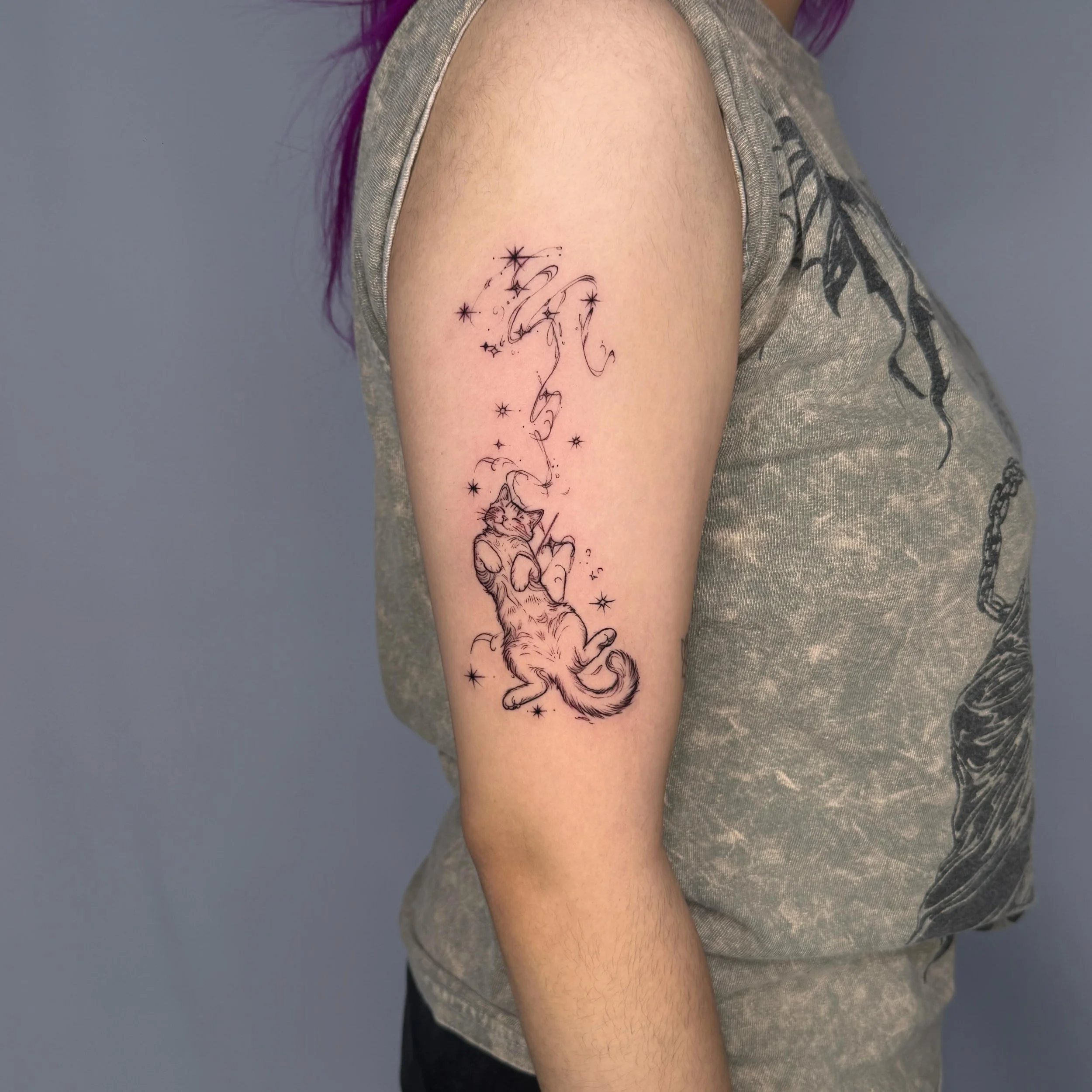 Customize tattoo 🐈 
#tattoos #tattoo #tattooed