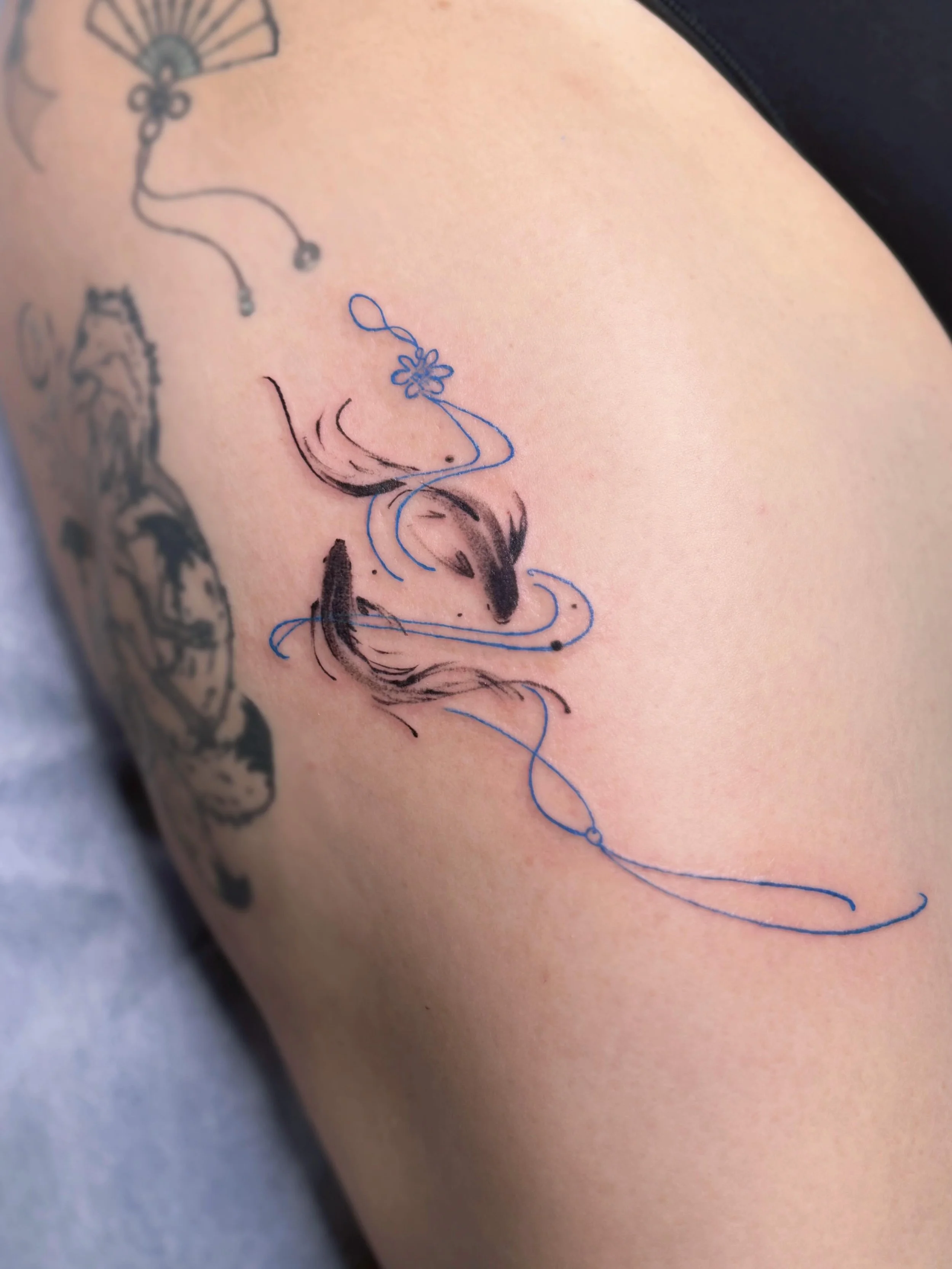 Koi fish from falsh 
#tattoos #tattoo #tattooed