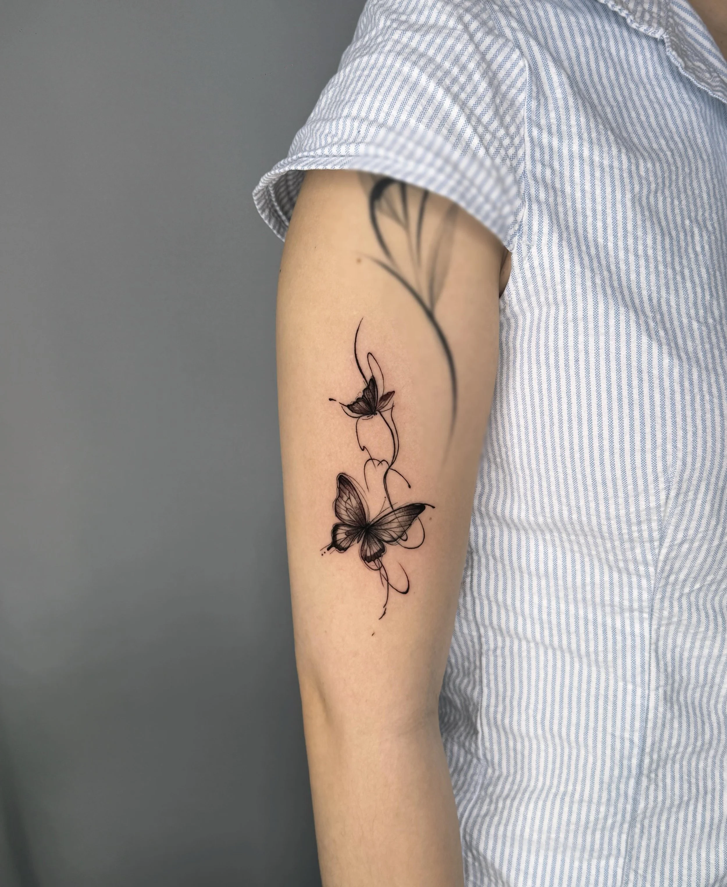 Butterflies from flash 
#tattoo #tattoos #tattoostyle