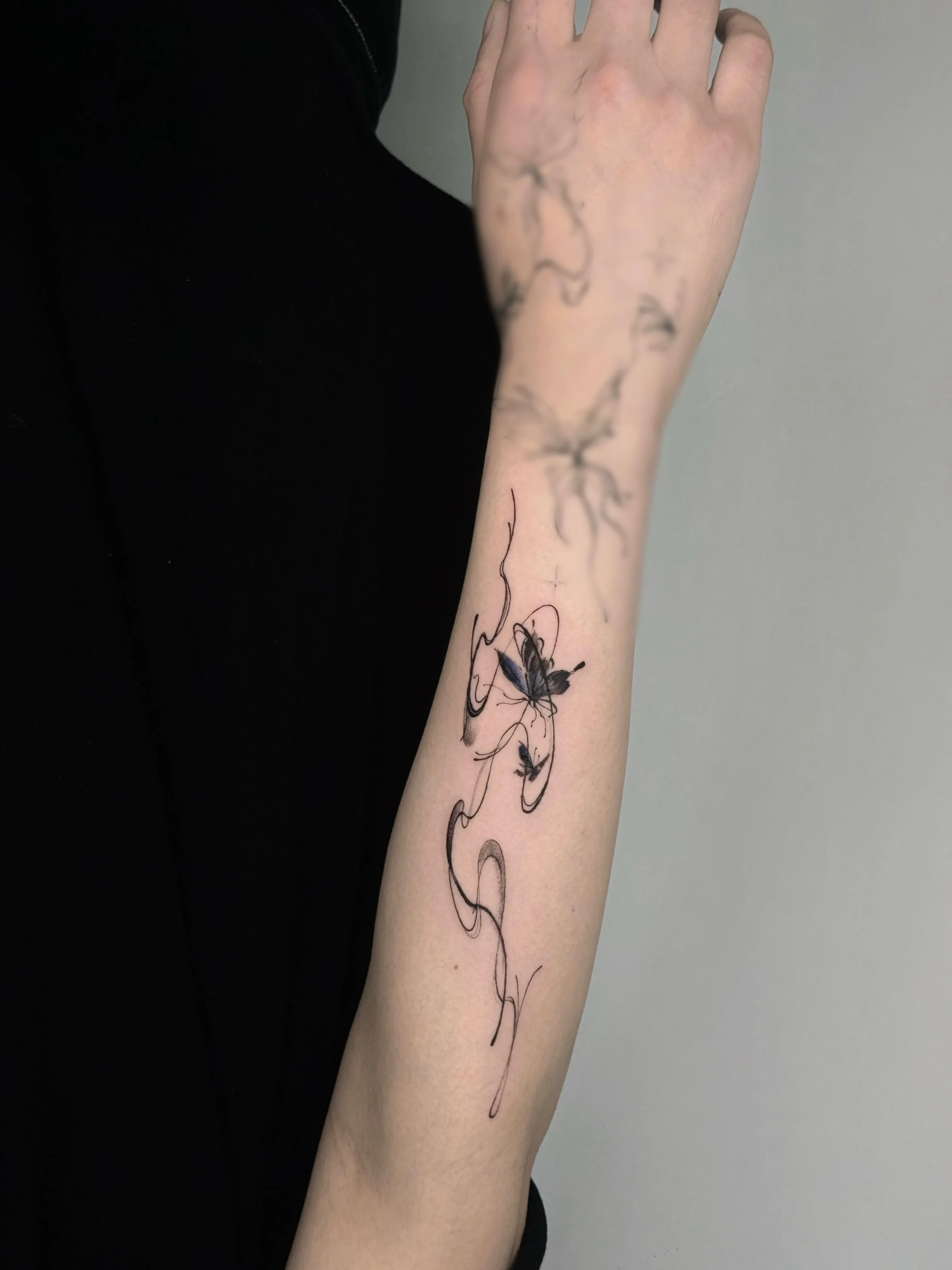 Butterflies from flash 🦋
#tattoo #tattoos #tattooed #tattoostyle