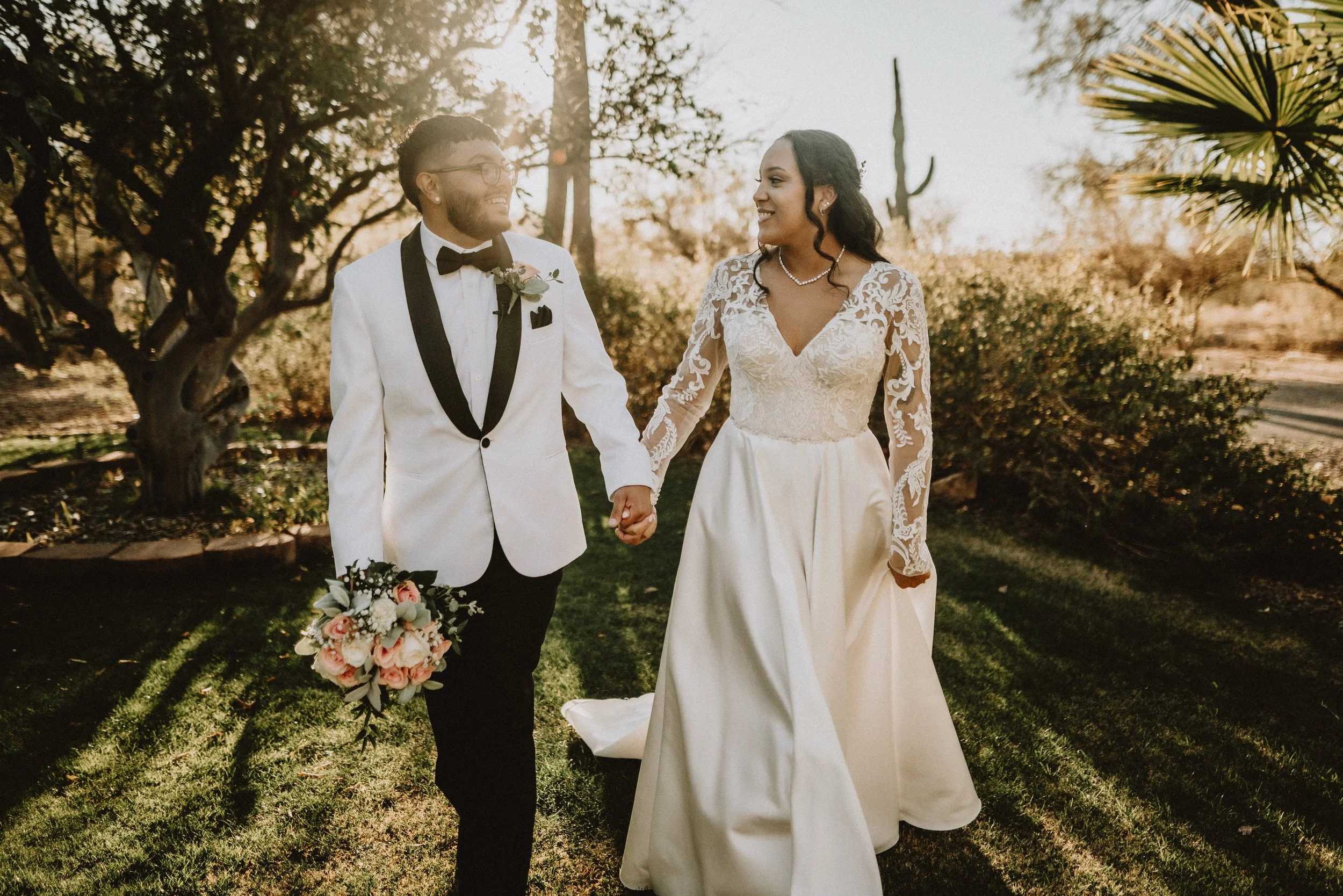 lauren & d'Angelo's wedding  | for love with love | tucson arizona