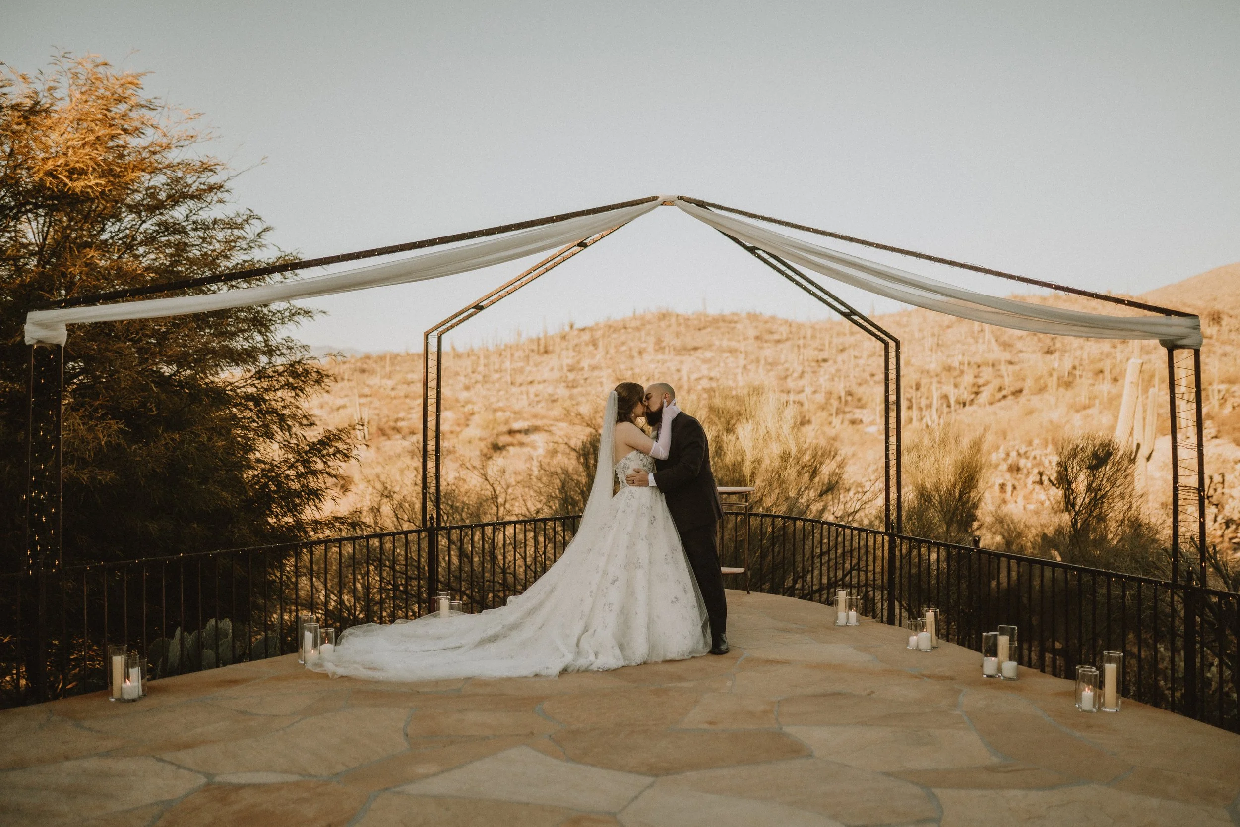 nicole & ashton's wedding  | for love with love | tucson arizona