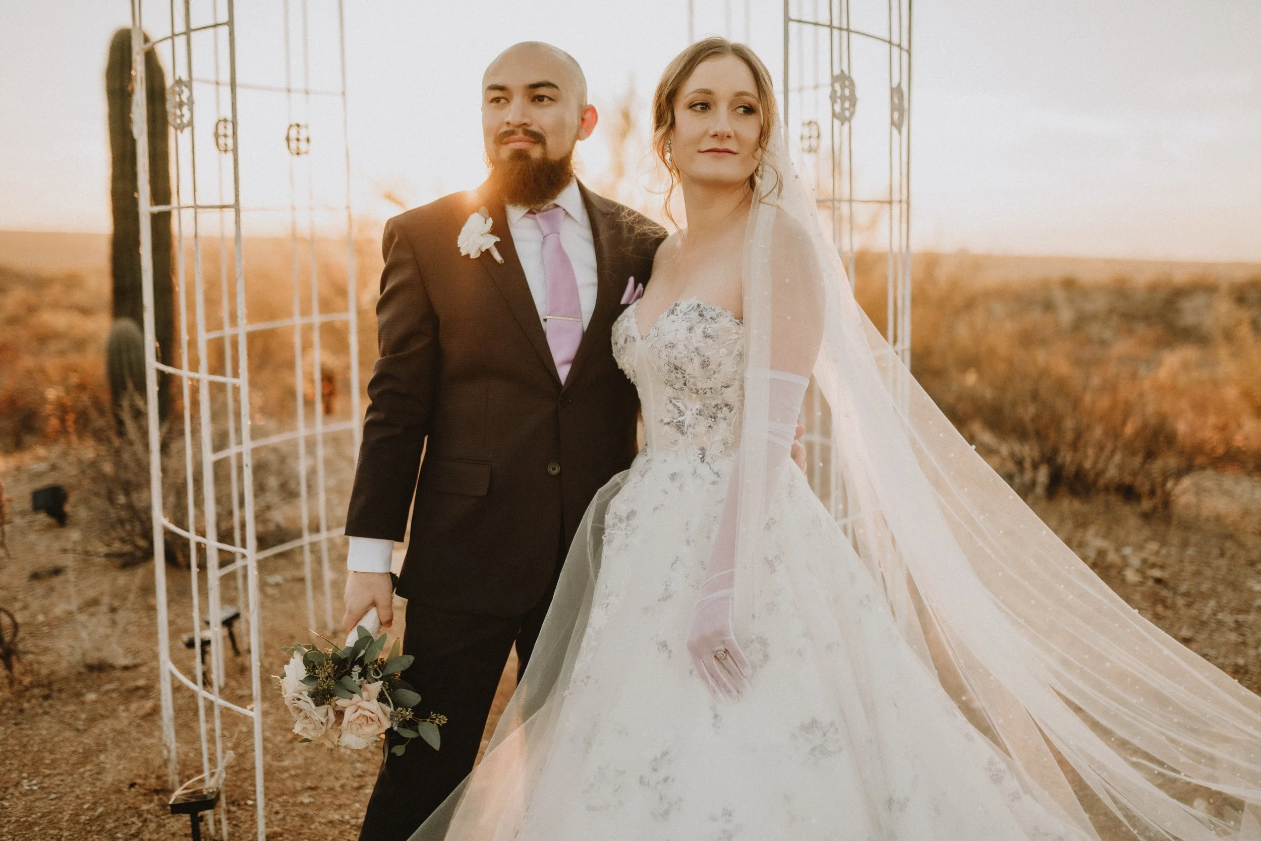 nicole & ashton's wedding  | for love with love | tucson arizona