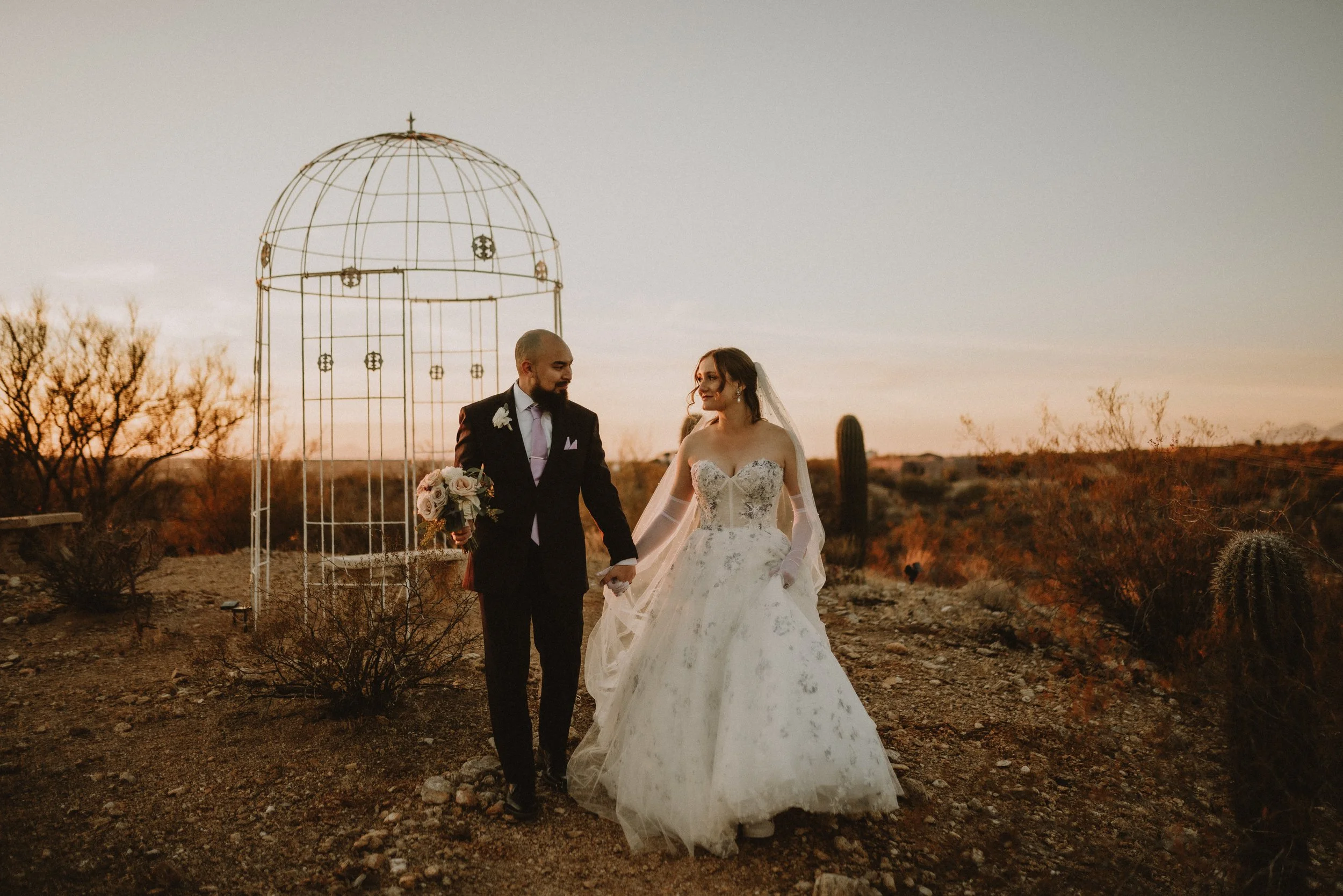 nicole & ashton's wedding  | for love with love | tucson arizona