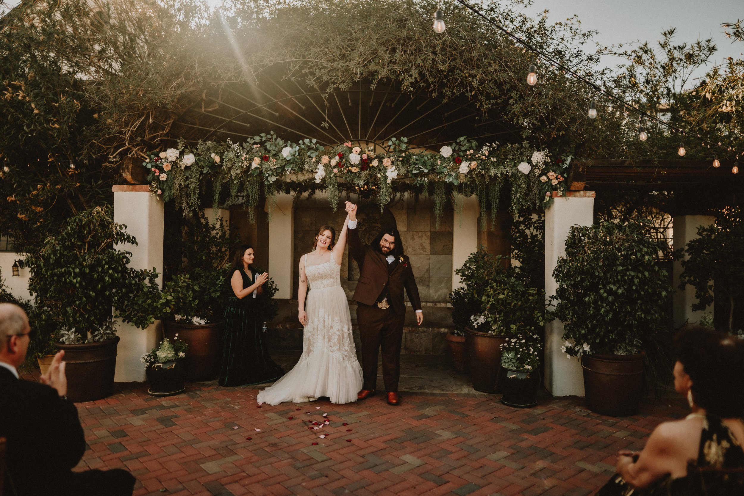 hannah & brian's wedding | for love with love | tucson arizona