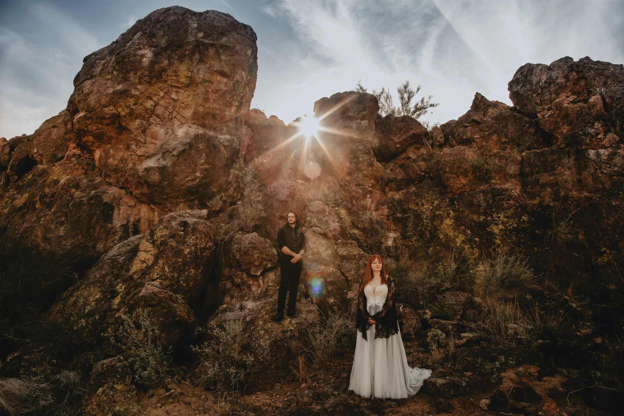 azaree & cole's wedding | for love with love | tucson arizona