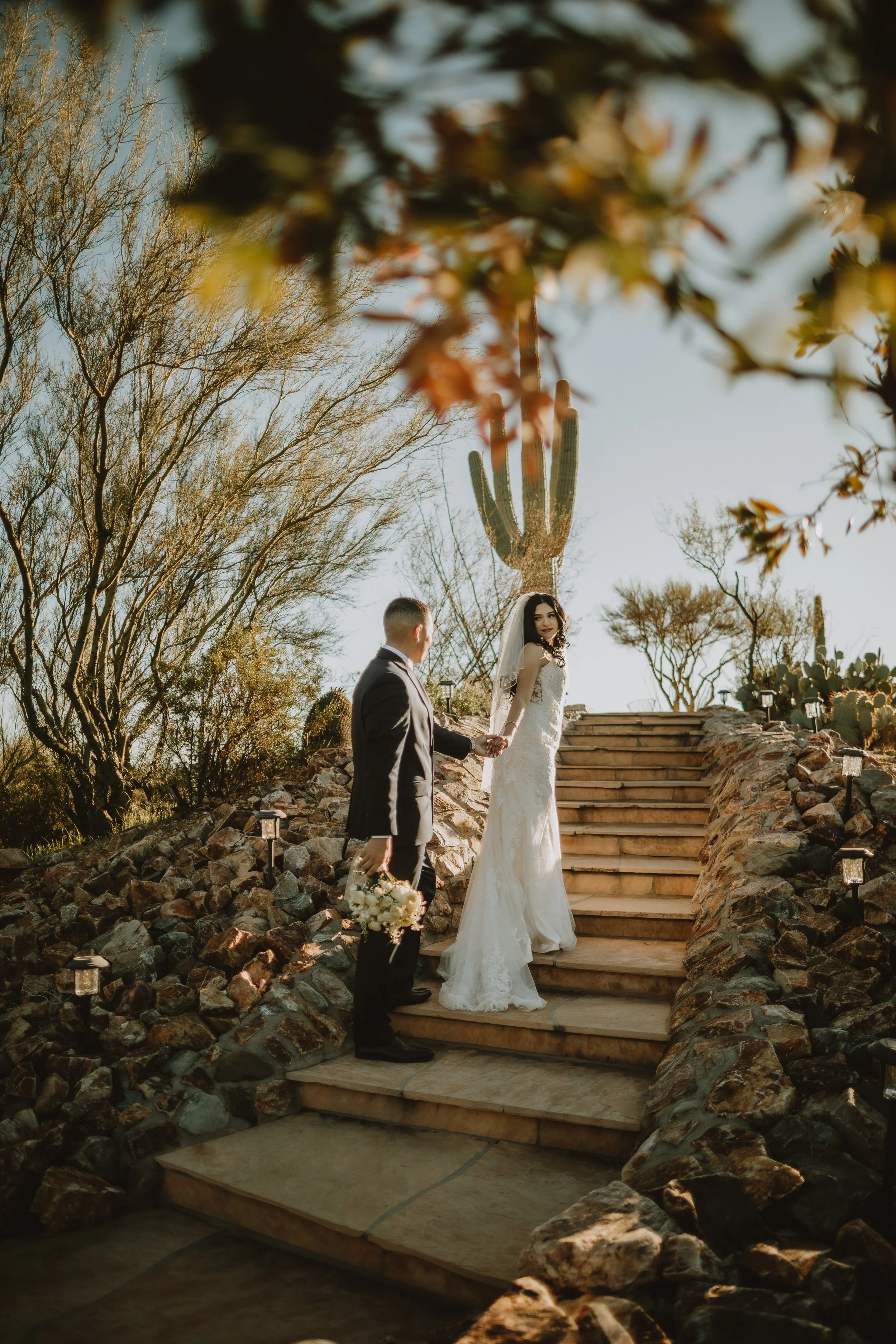 mia & sebastian’s wedding | for love with love | tucson arizona