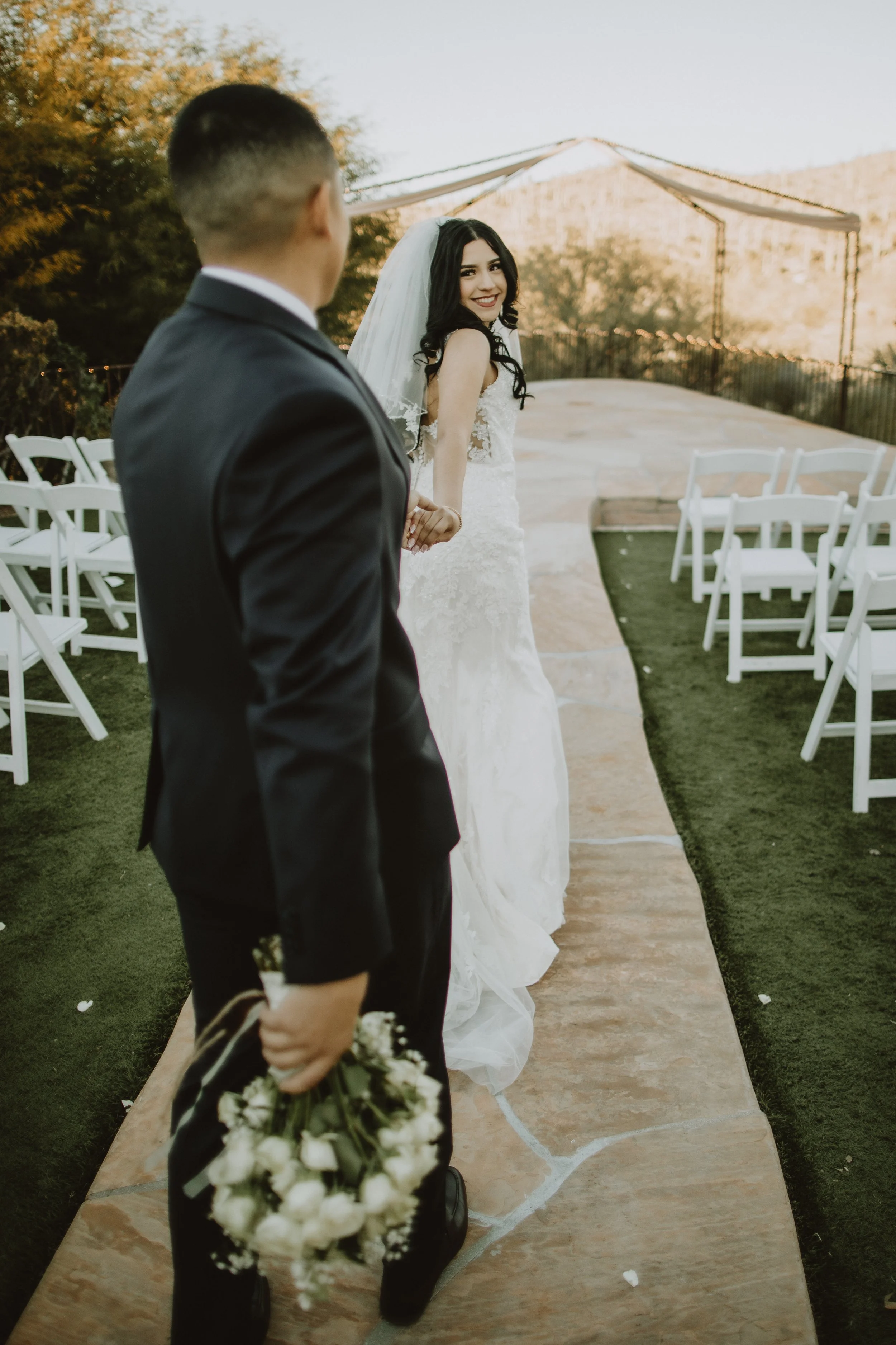 mia & sebastian’s wedding | for love with love | tucson arizona