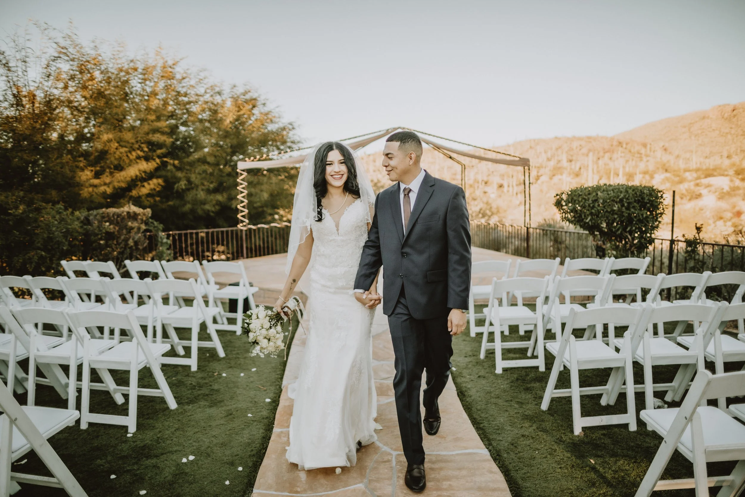 mia & sebastian’s wedding | for love with love | tucson arizona