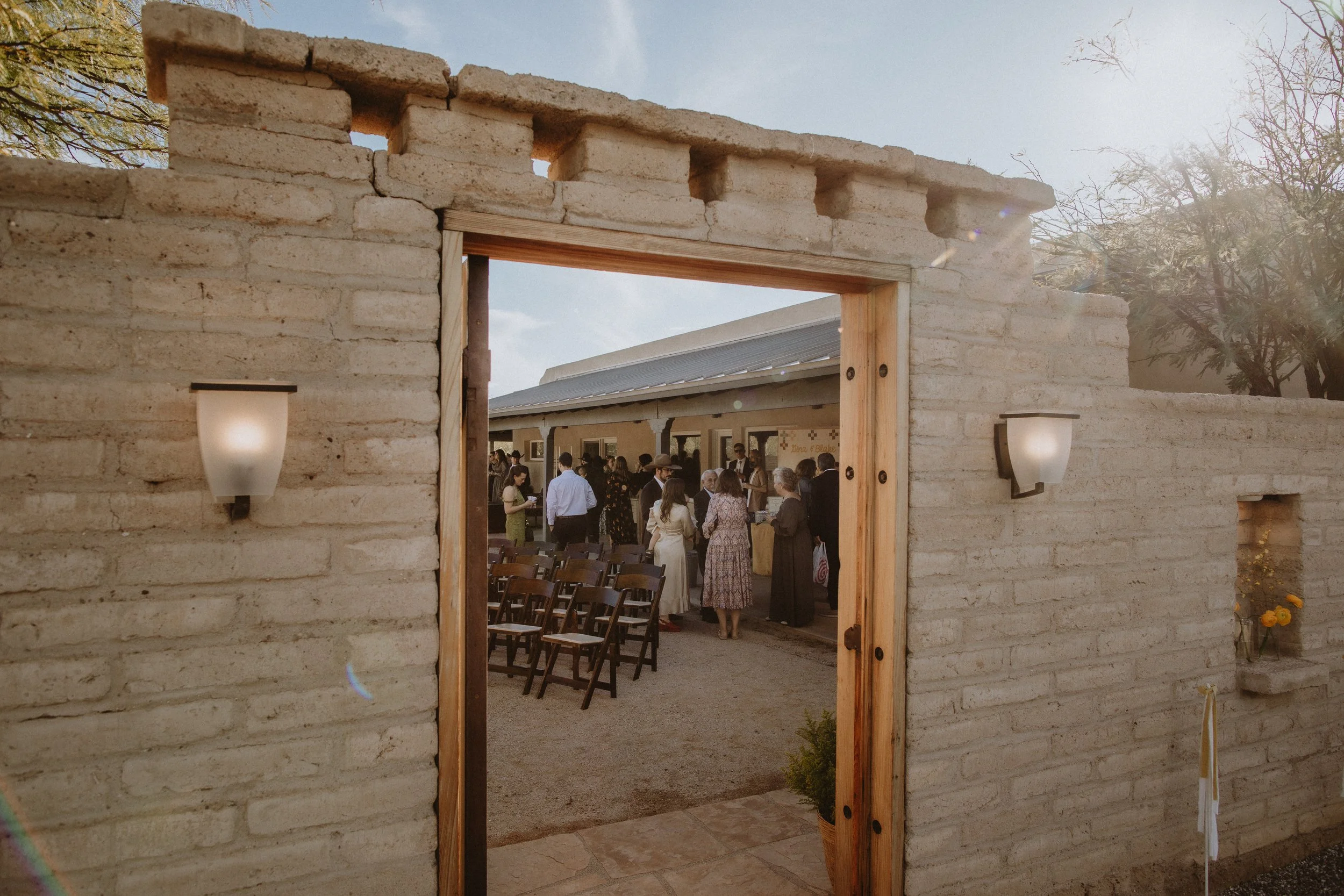 gina & blake's wedding | for love with love | tucson, arizona